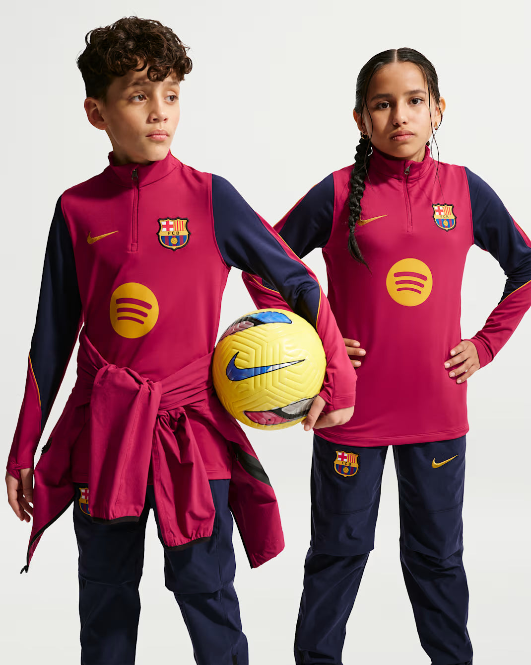 KIDS FC Barcelona Strike Drill Top - Nike | Foudys – FOUDYS