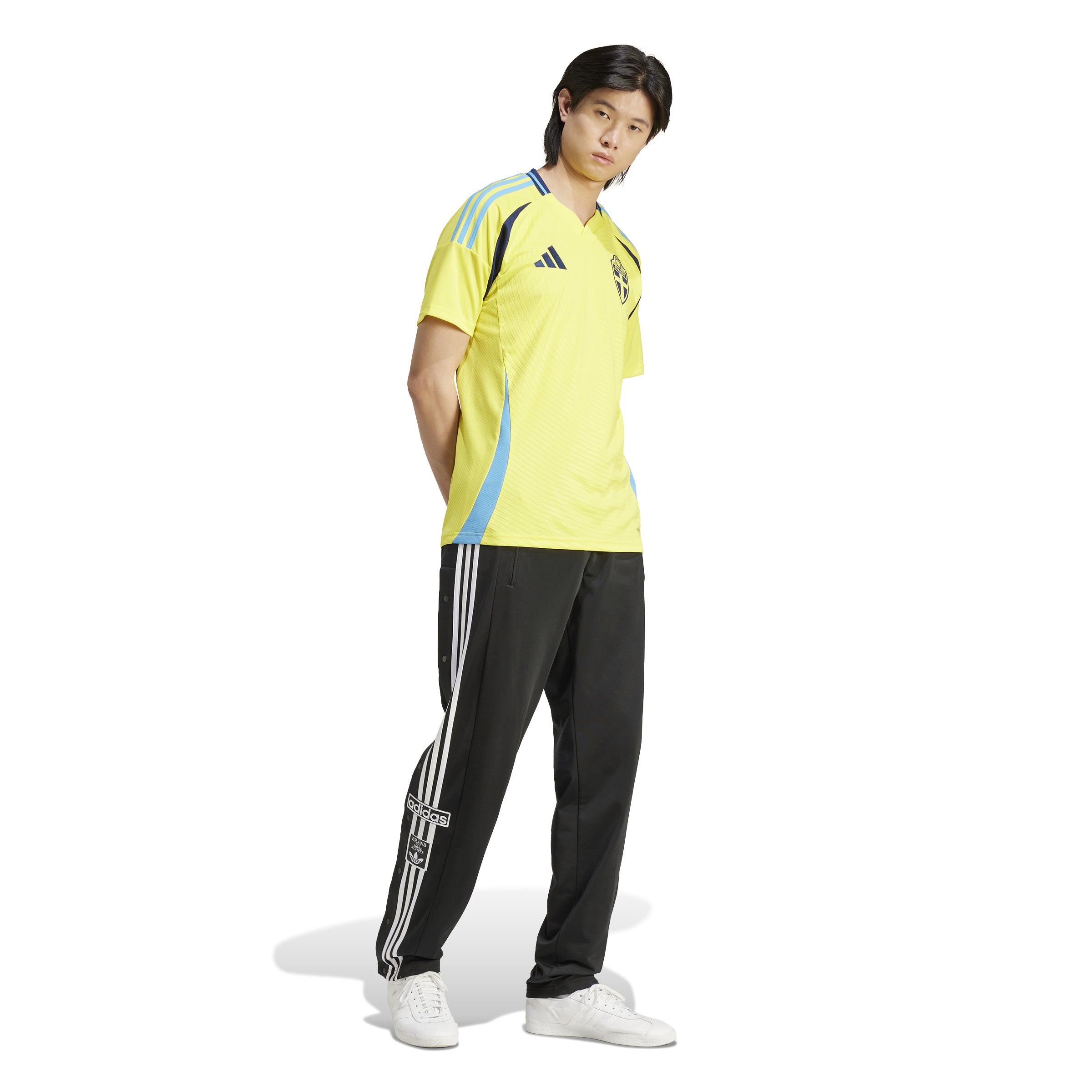 Sweden Home Straight Fit Stadium Jersey
