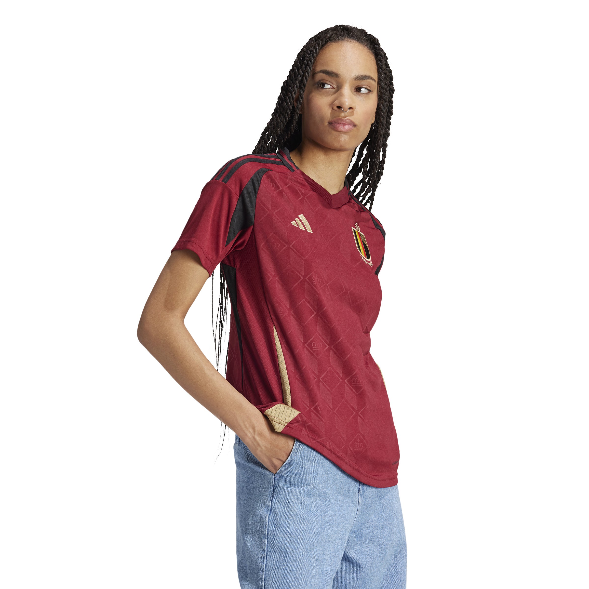 Belgium Home Curved Fit Stadium Jersey