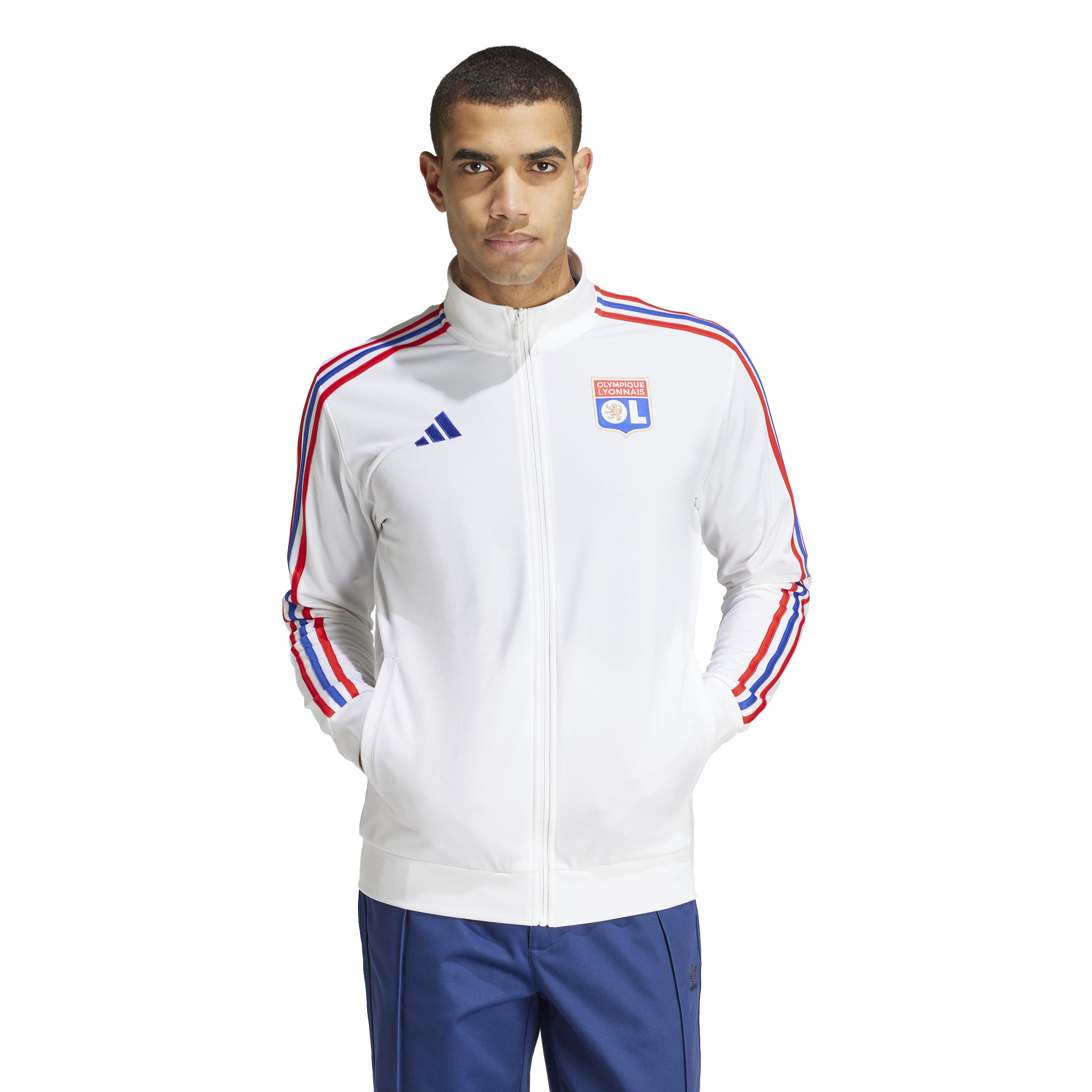 Olympique Lyonnais DNA Track Top Straight Fit