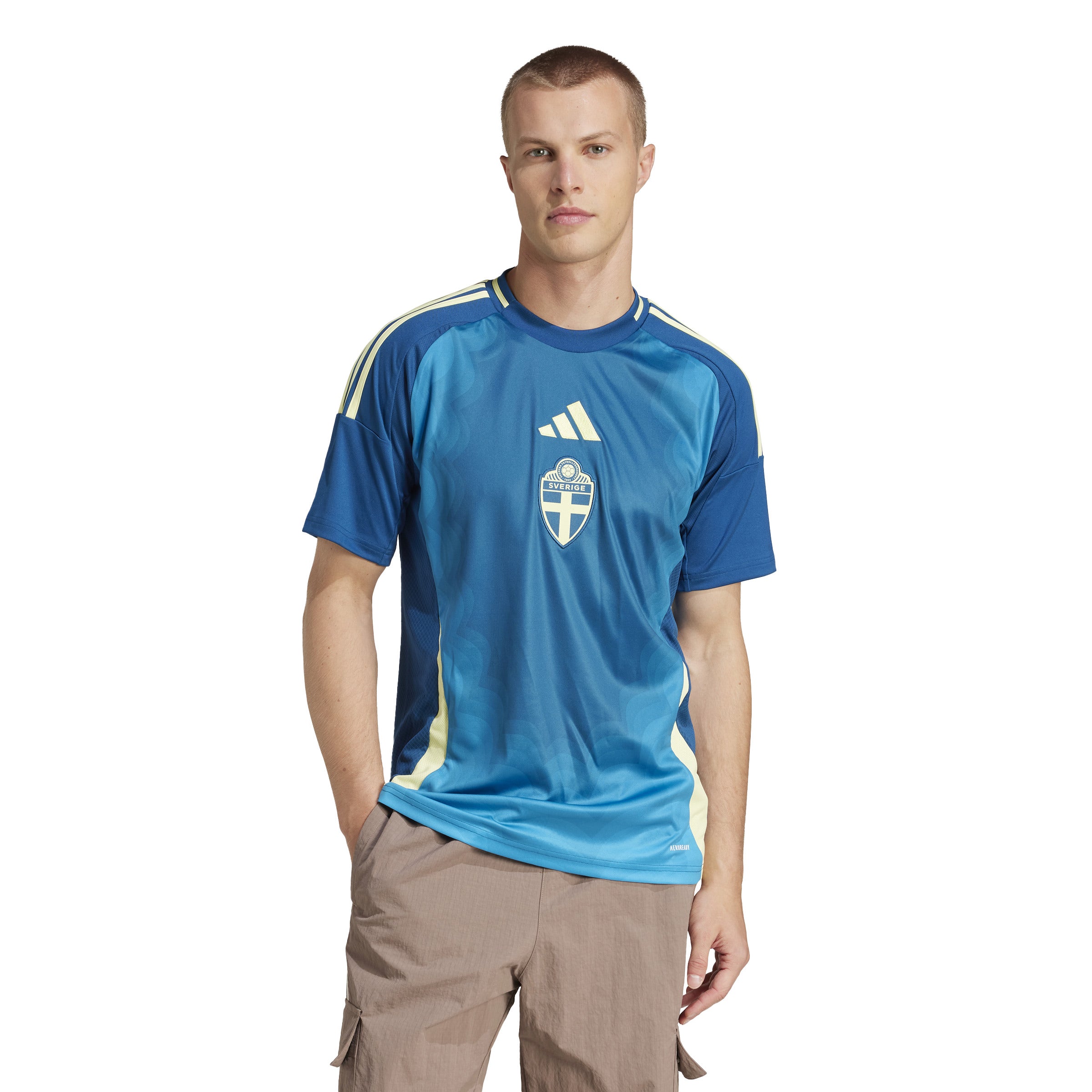 Sweden Away Straight Fit Stadium Jersey