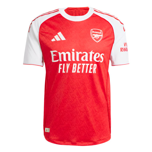Arsenal 25/26 Home Straight Match Fit Jersey