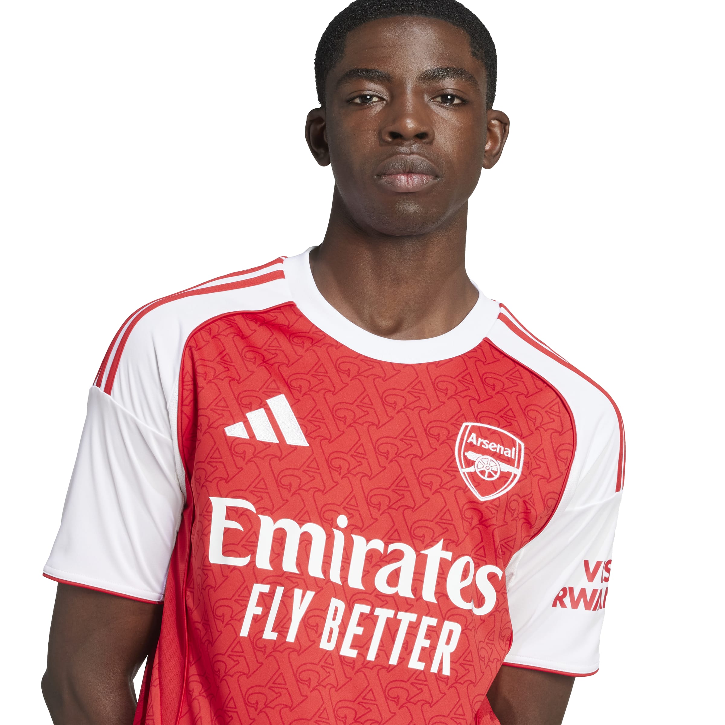 Arsenal 25/26 Home Straight Match Fit Jersey