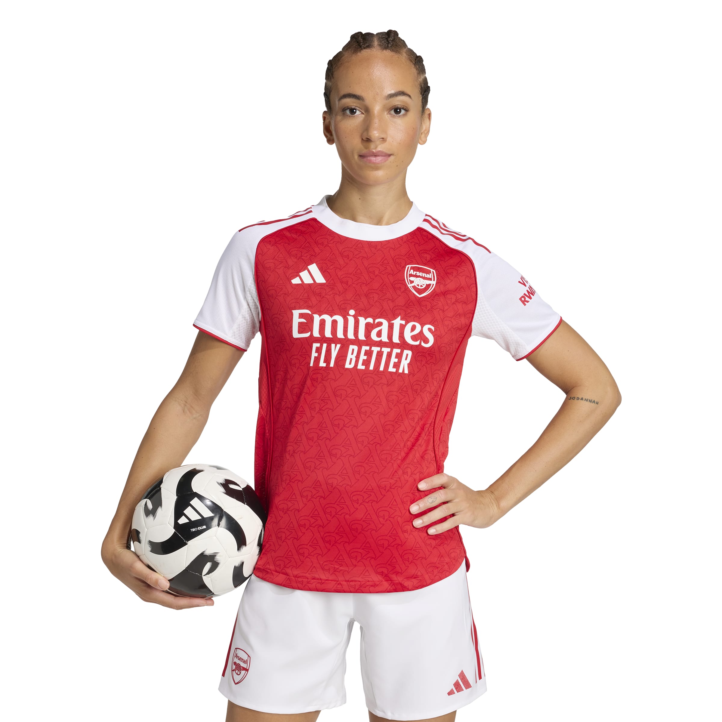 Arsenal 25/26 Home Match Jersey Curved Fit