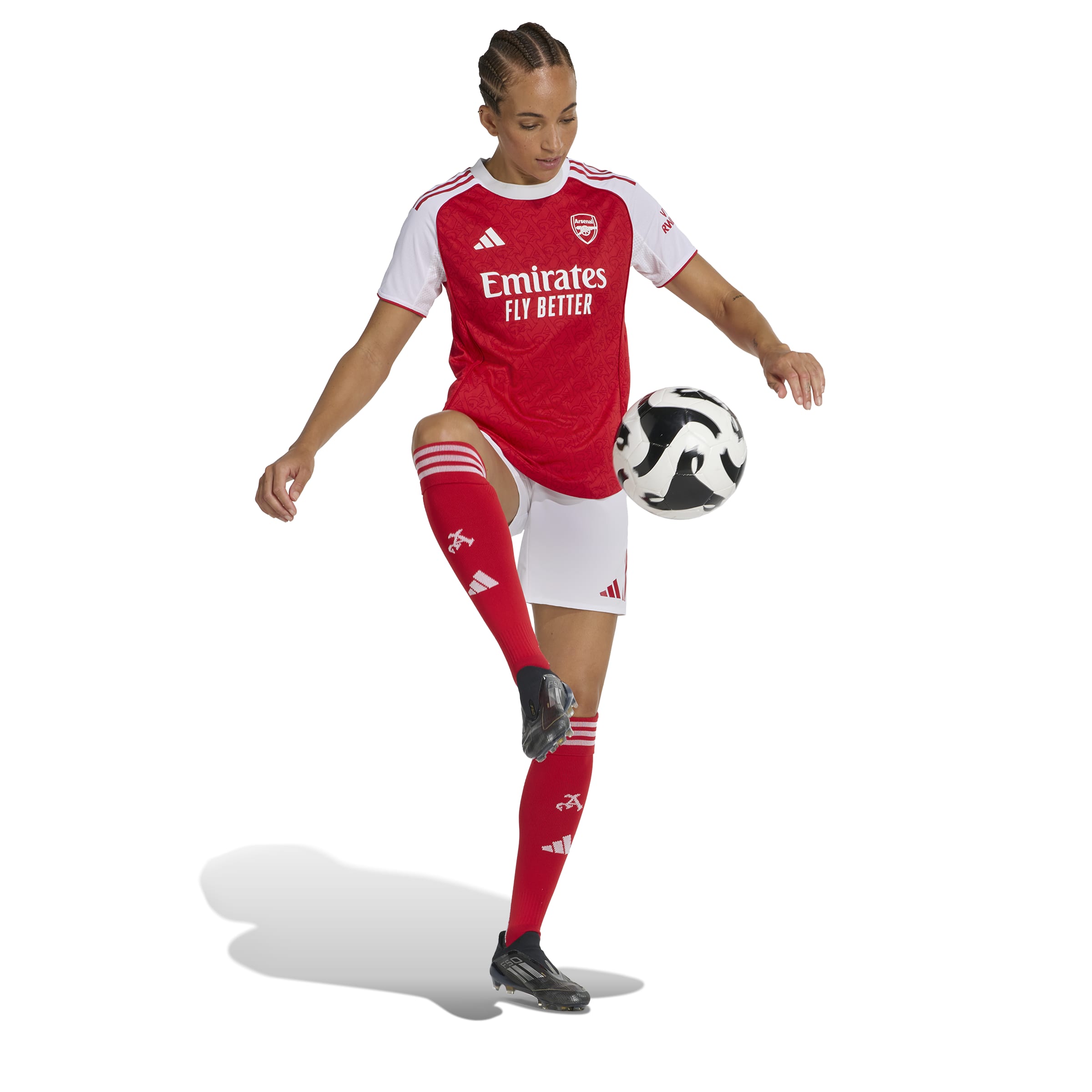 Arsenal 25/26 Home Match Jersey Curved Fit