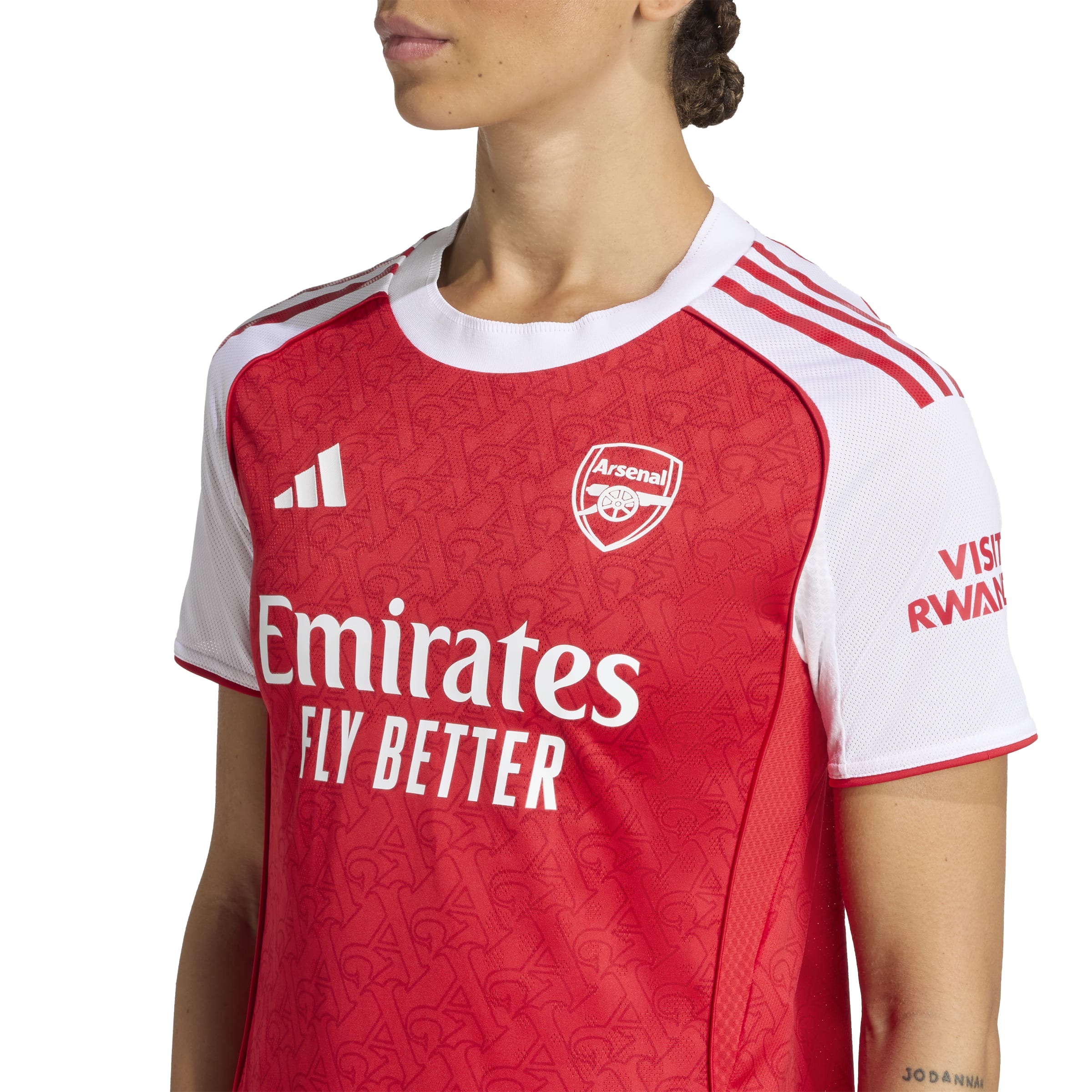 Arsenal 25/26 Home Match Jersey Curved Fit