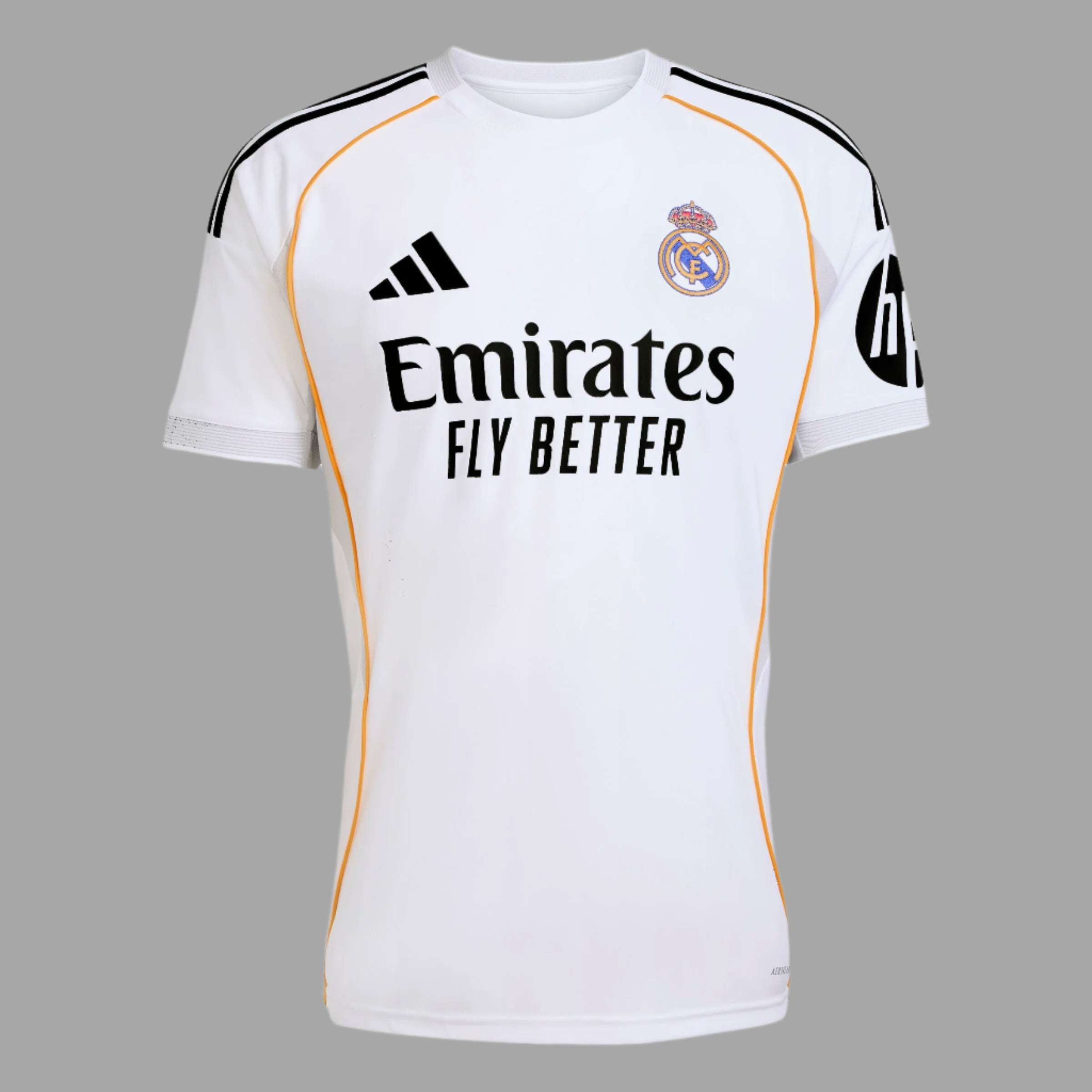 Real Madrid 2025/26 Home Straight Fit Jersey