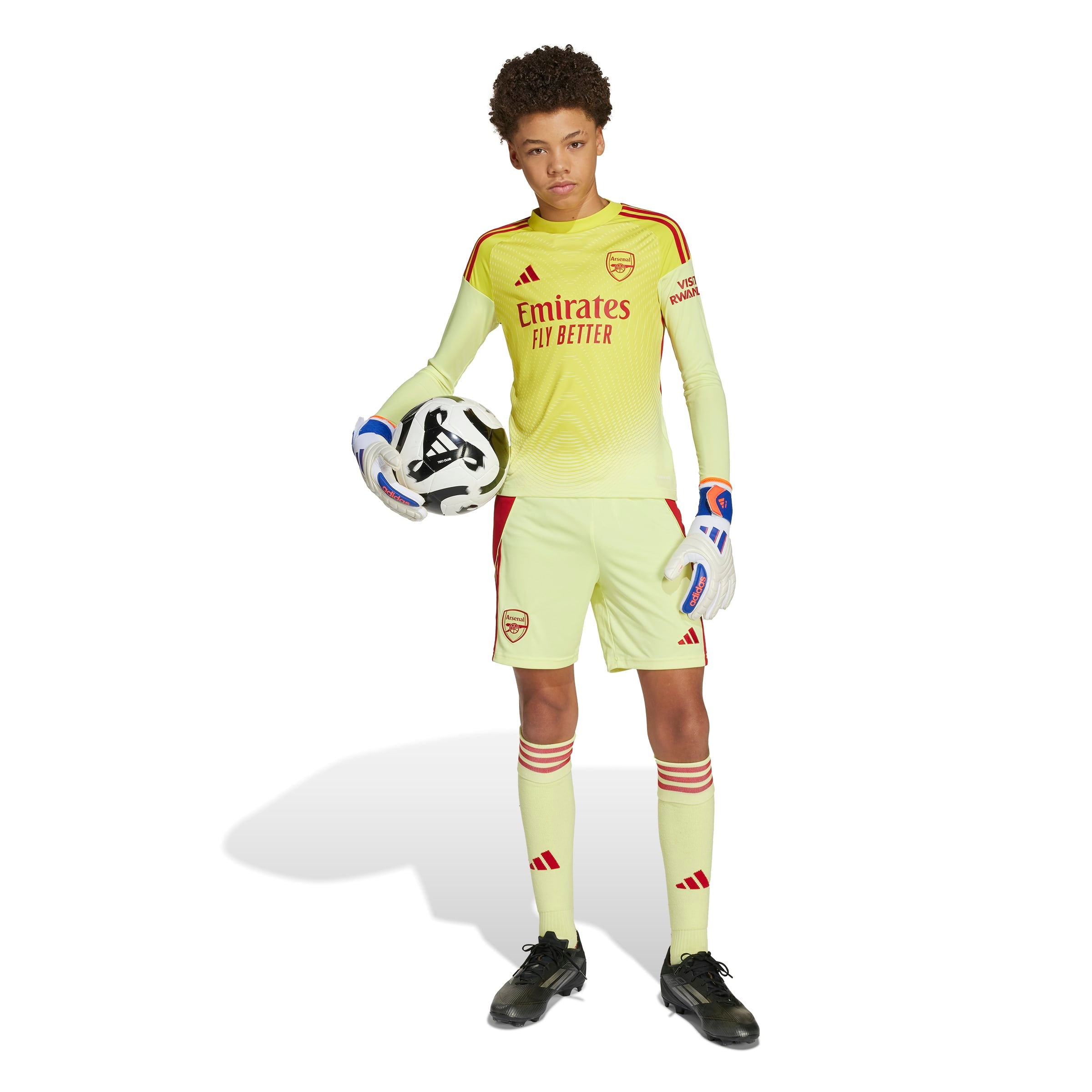 Arsenal 25/26 Home Goalkeeper Shorts Kids