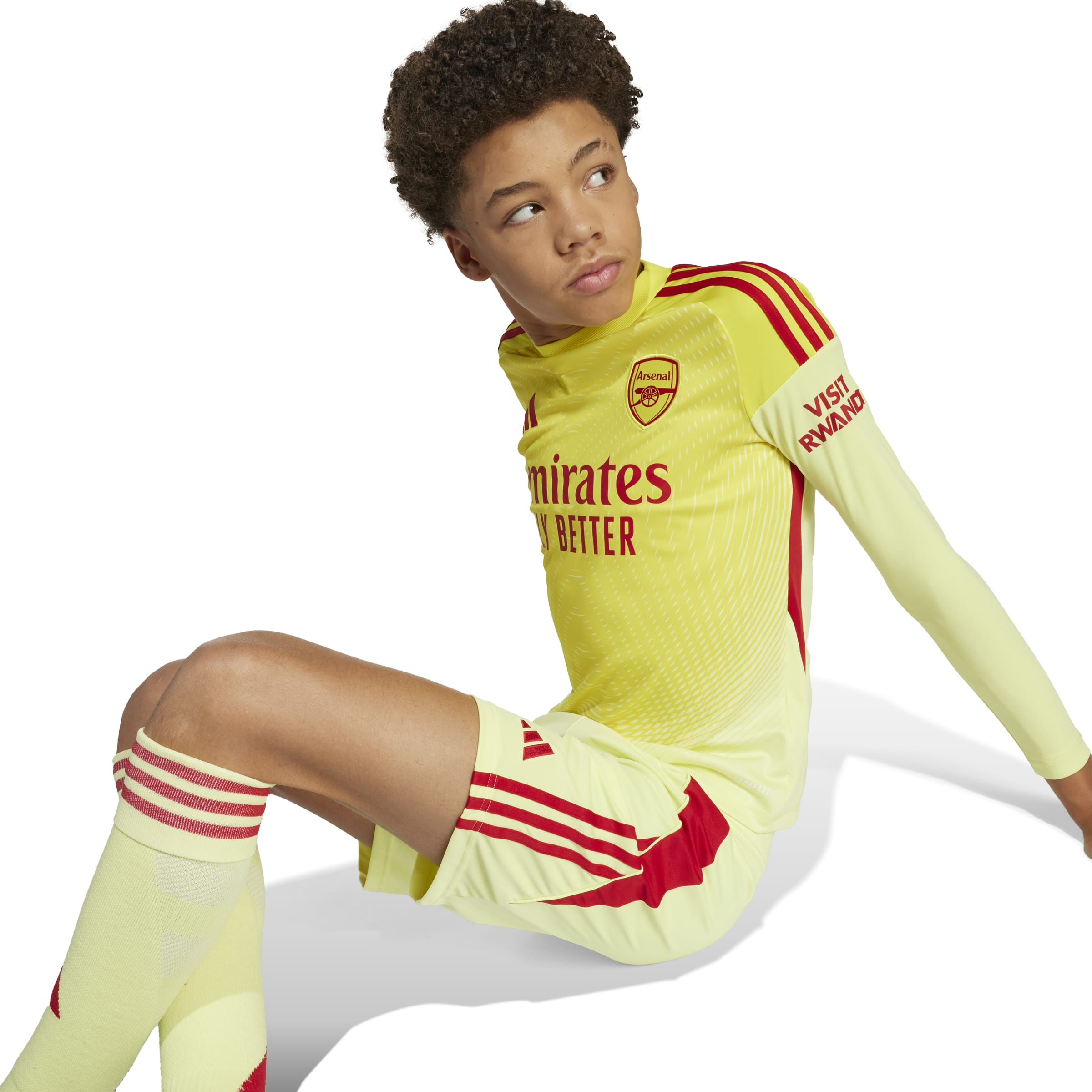 Arsenal 25/26 Home Goalkeeper Shorts Kids