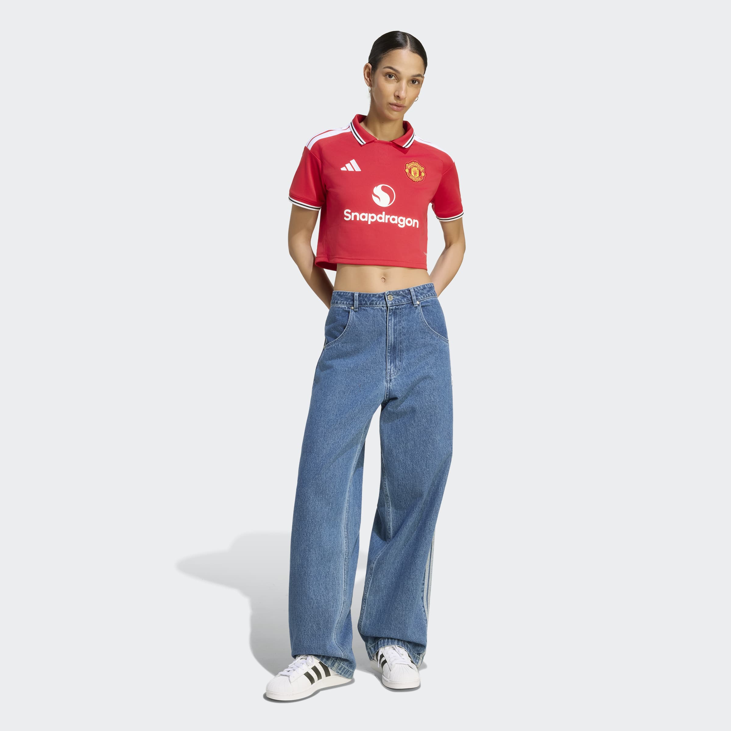 Manchester United Home Cropped Shirt
