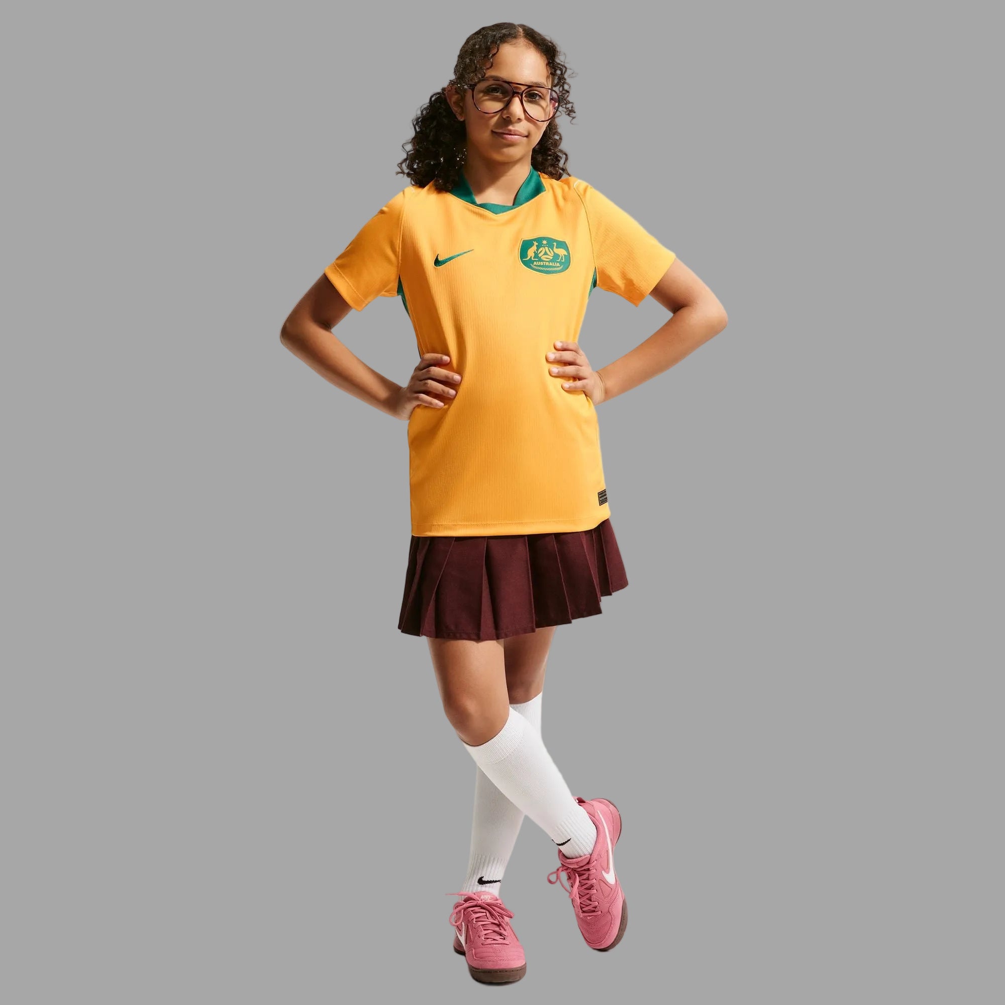 Kids Australia Home 2026 Jersey Kids Youth Shirt
