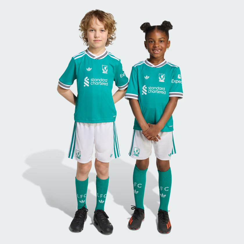 KIDS Liverpool FC 2025/26 Third Mini Kit
