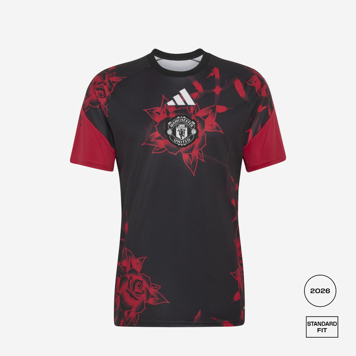  Manchester United ユニフォーム Manchester United 26/27 Pre-Match Shirt - adidas – FOUDYS