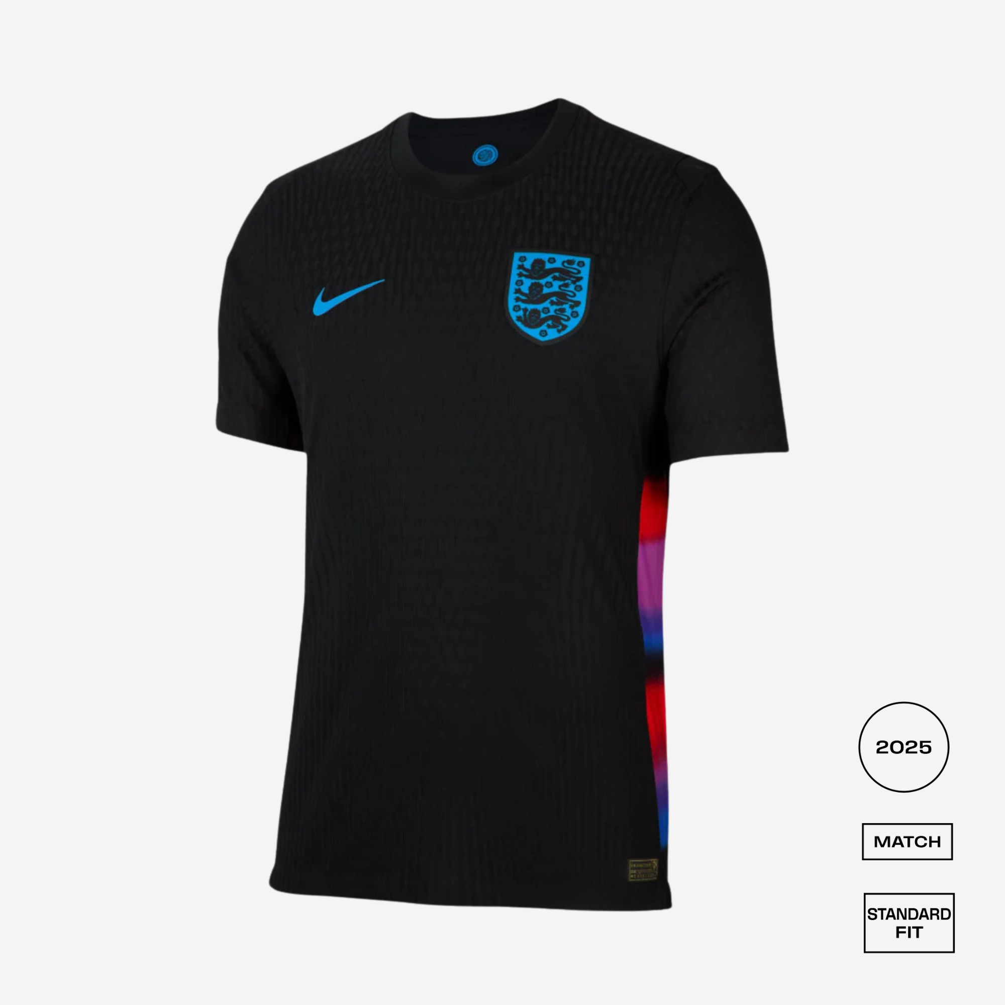 England 2025 Away Match Straight Fit Jersey