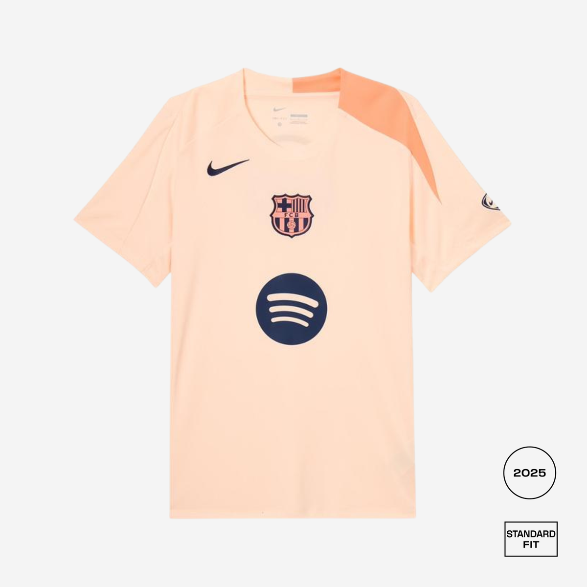 FC Barcelona Strike Third Straight Nike Dri-FIT Total 90 Soccer