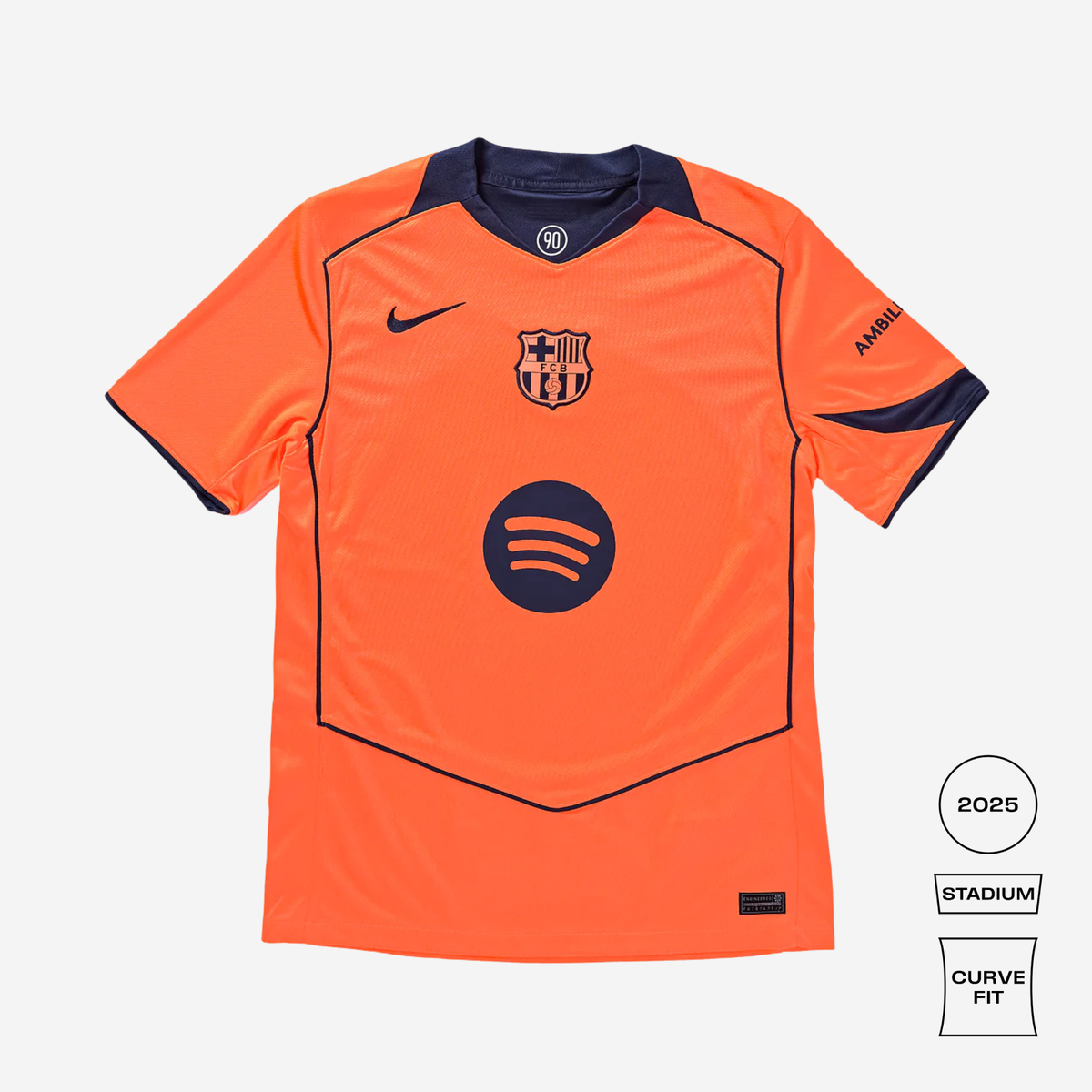 FC Barcelona 2025/26 Stadium Third Curved Jersey – FOUDYS
