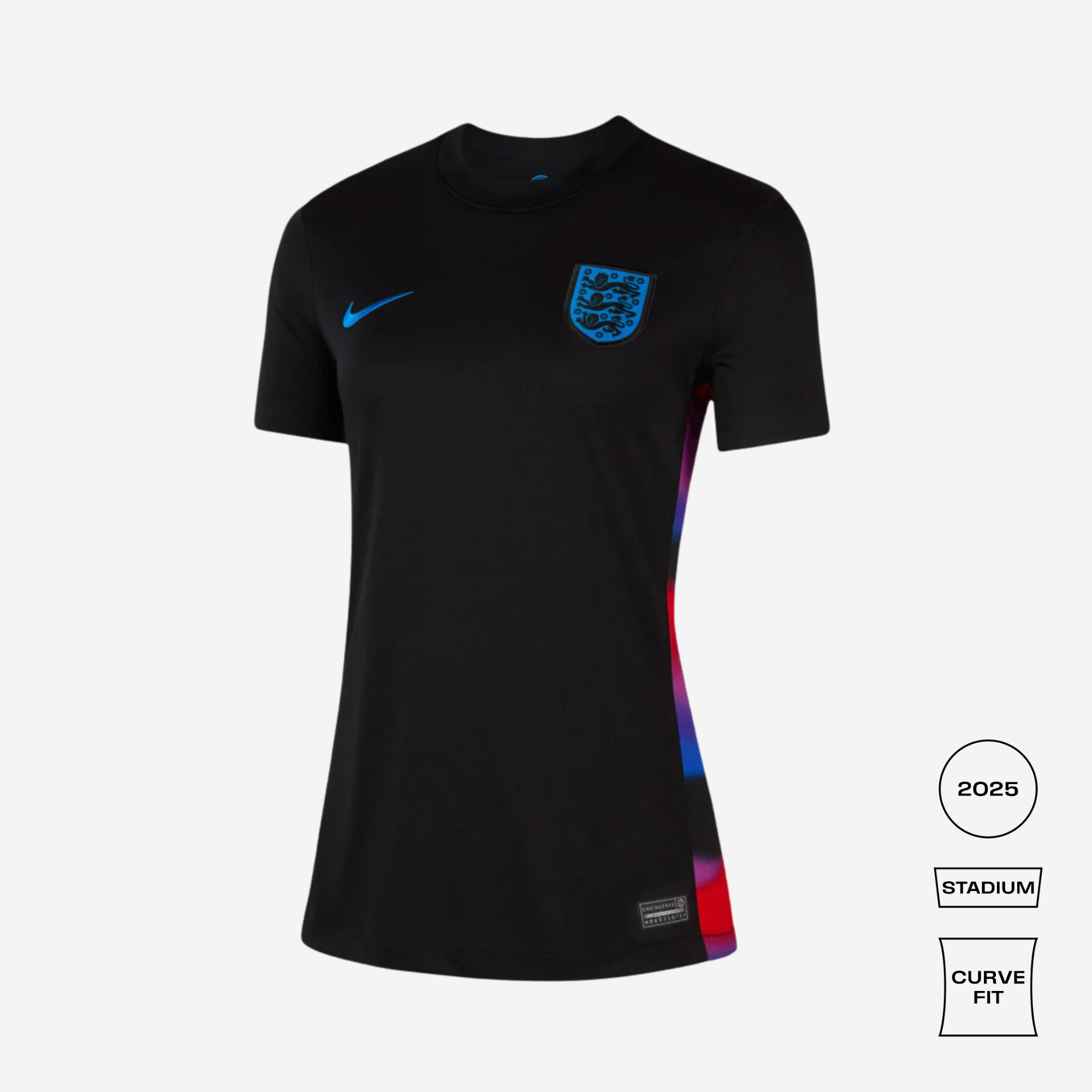 England Away Curved Fit Stadium Jersey