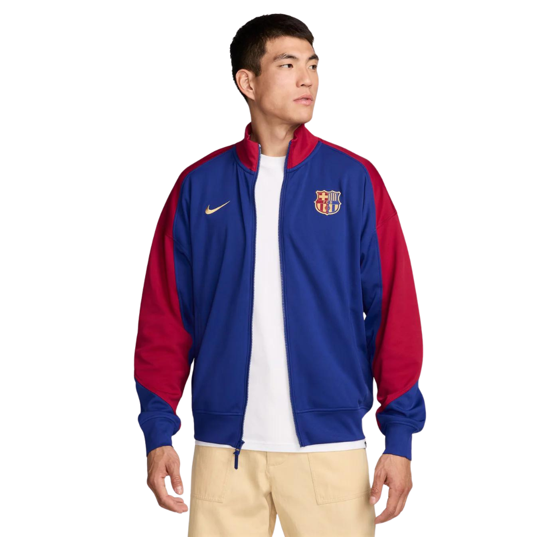 Fc barcelona youth jacket discount