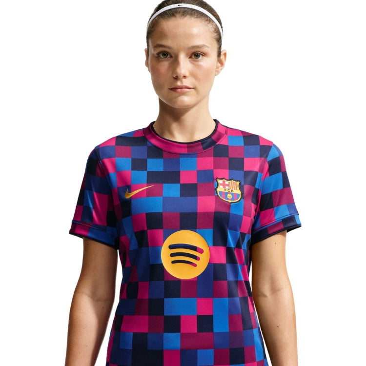 FC Barcelona 2026/27 Curved Pre-Match Top- Nike | Foudys – FOUDYS