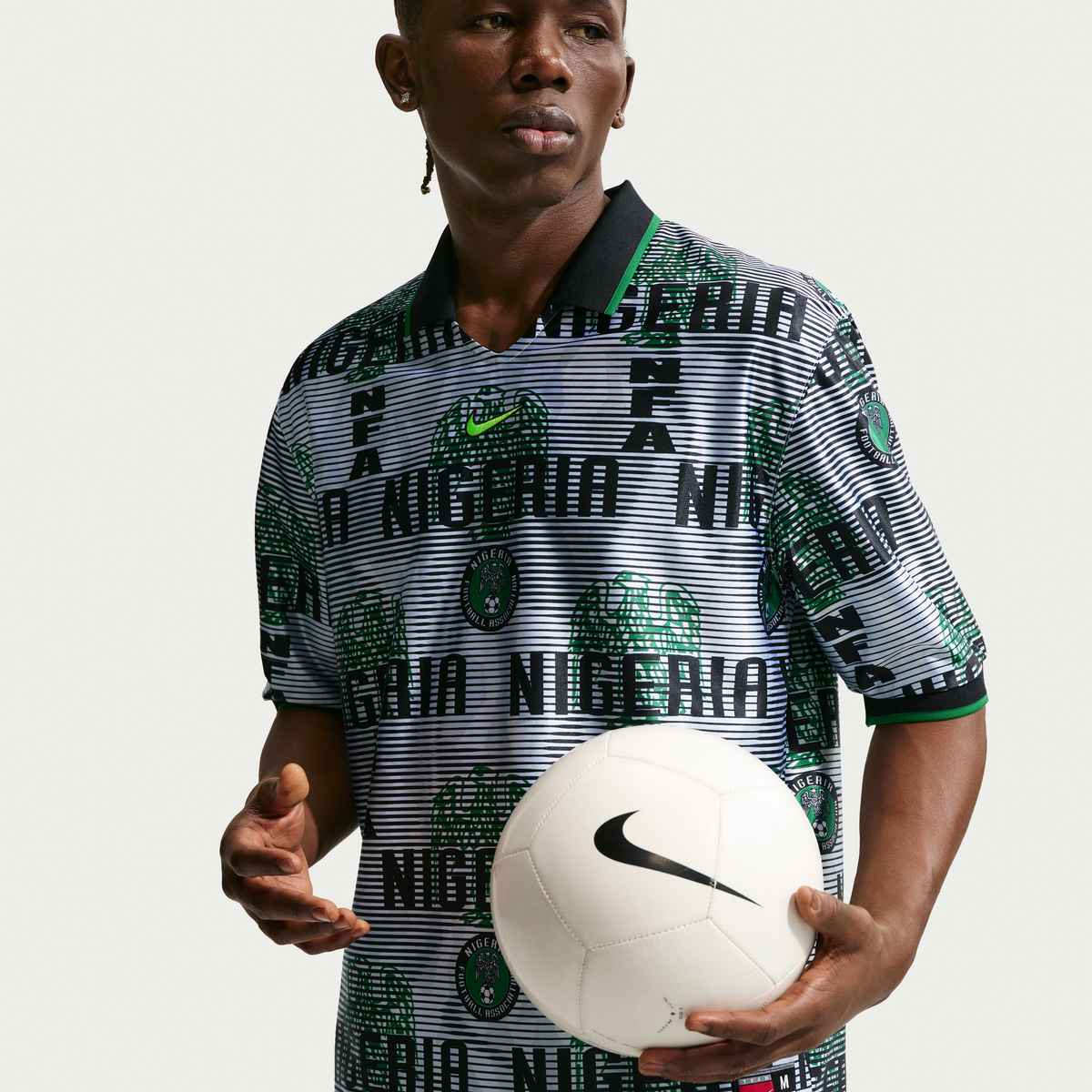 Nigeria Energy Men's Nike Dri-FIT Short-Sleeve Football Top