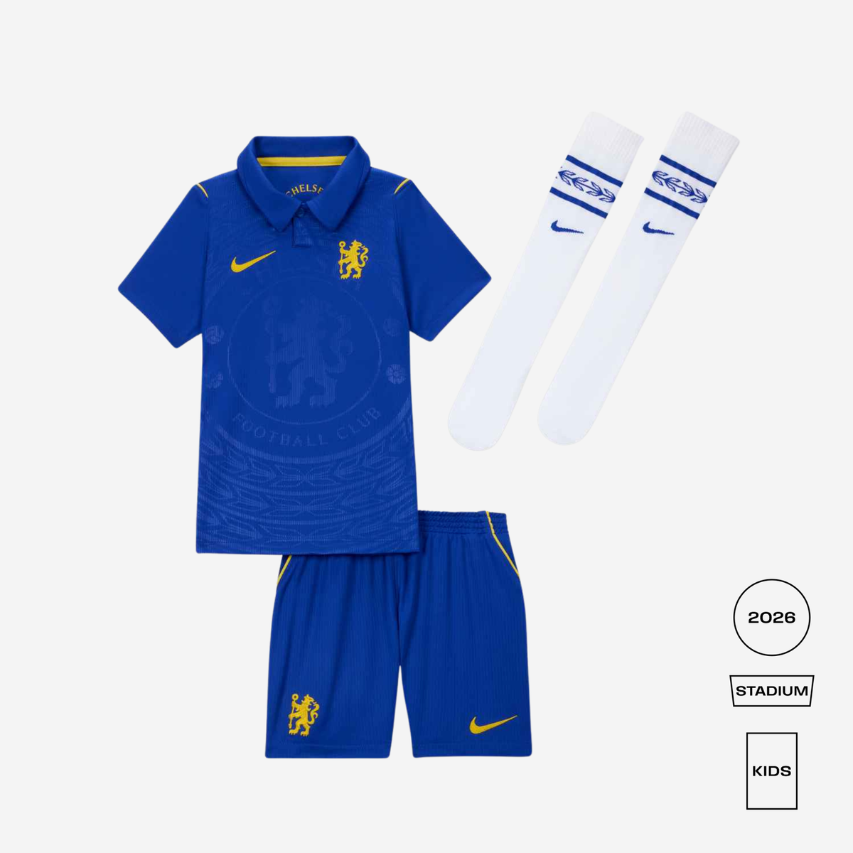 KIDS Chelsea FC 2026/27 Home 3-Piece Kit - Nike | Foudys – FOUDYS
