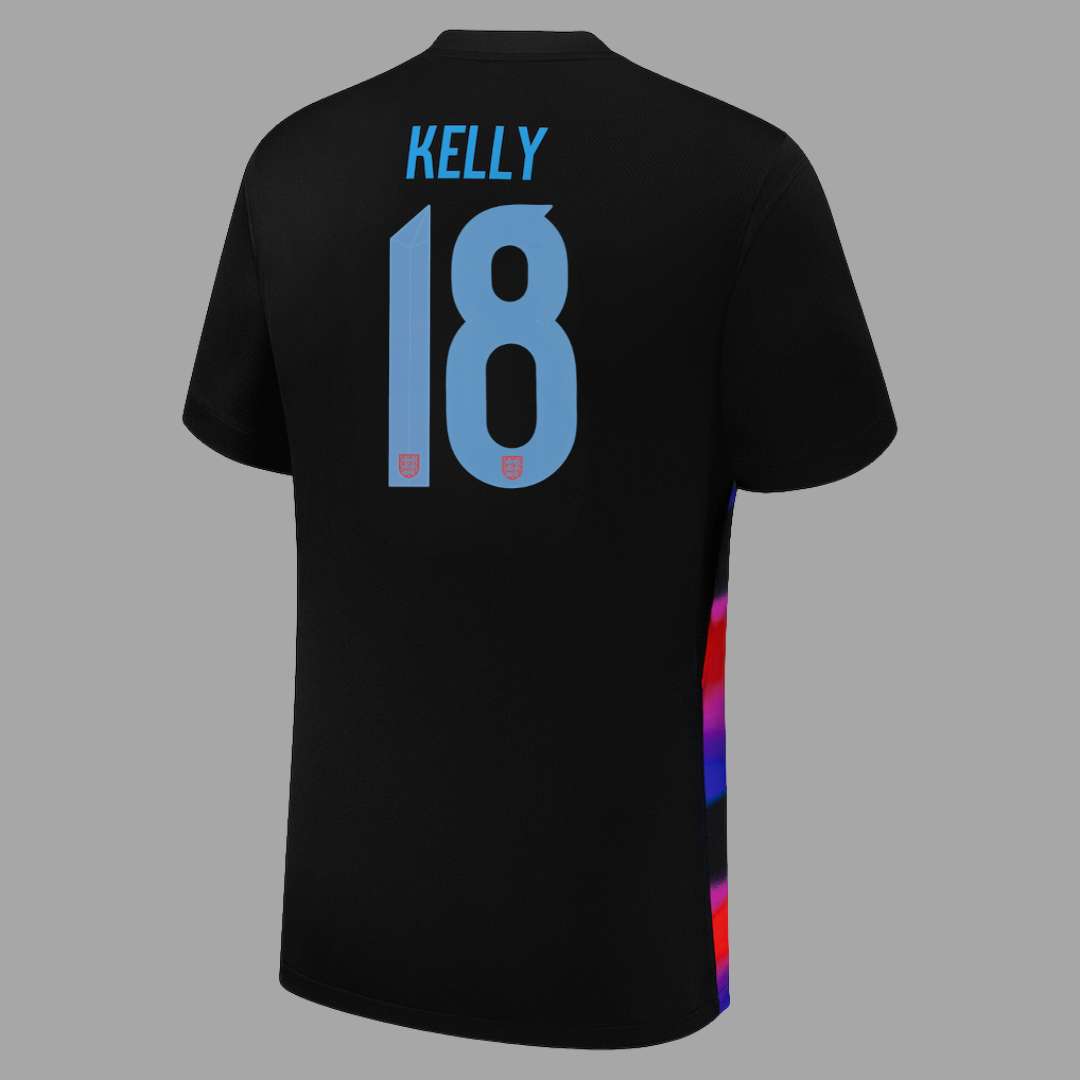 England Away Straight Fit Stadium Shirt - KELLY 18