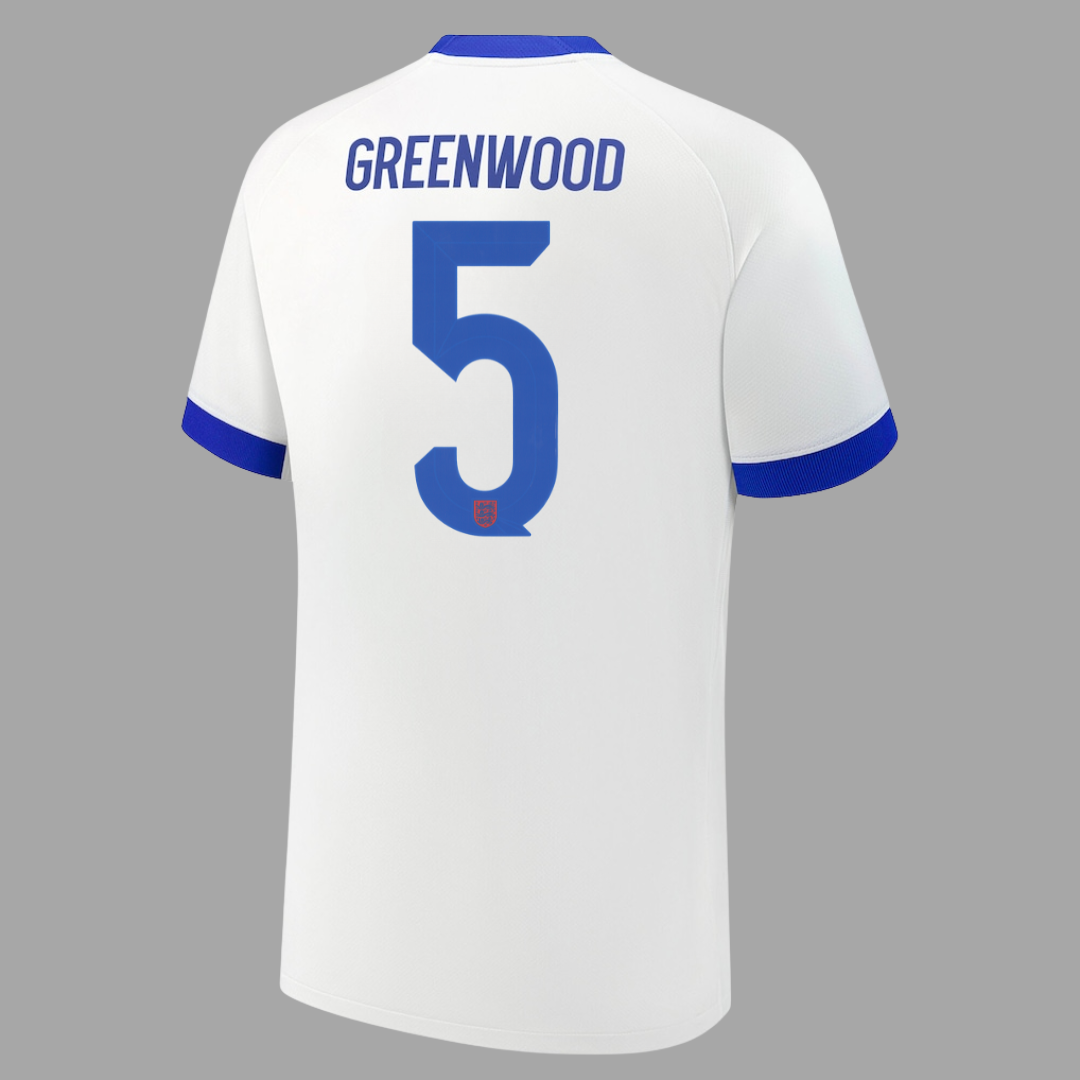 England Home Straight Fit Stadium Shirt - GREENWOOD 5