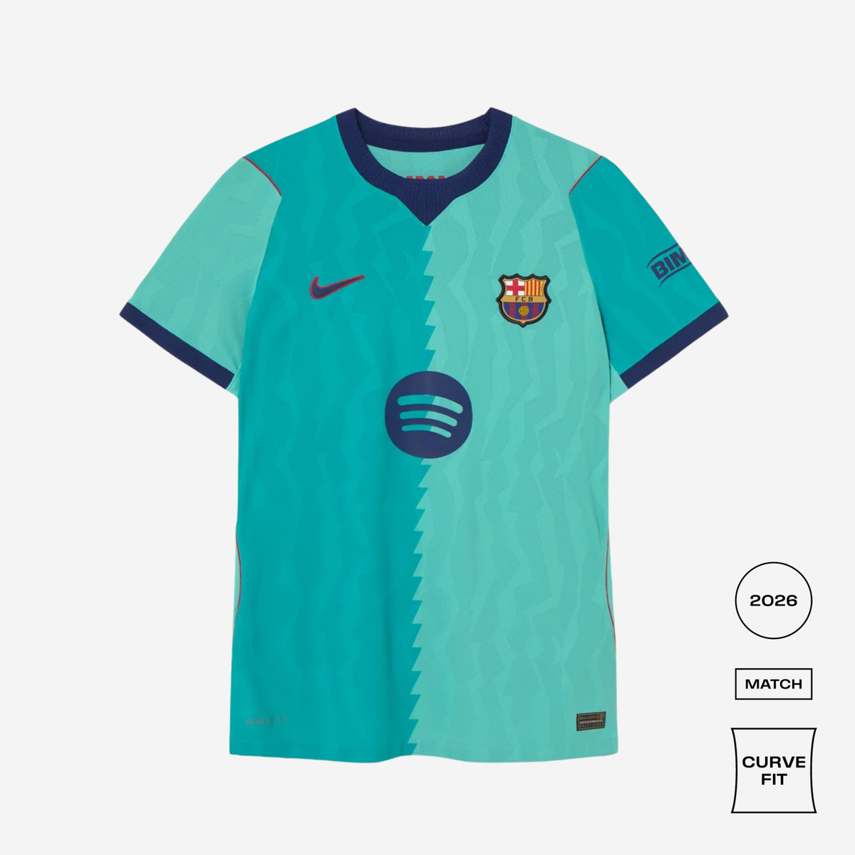 FC Barcelona 2026/27 Third Curved Match Shirt - Nike
