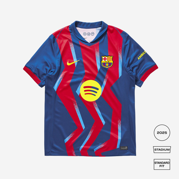 FC Barcelona 2025/26 Stadium Fourth Straight Fit Jersey – FOUDYS