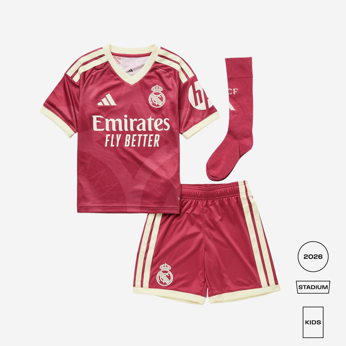 Real Madrid 2026/27 Third Mini Kit