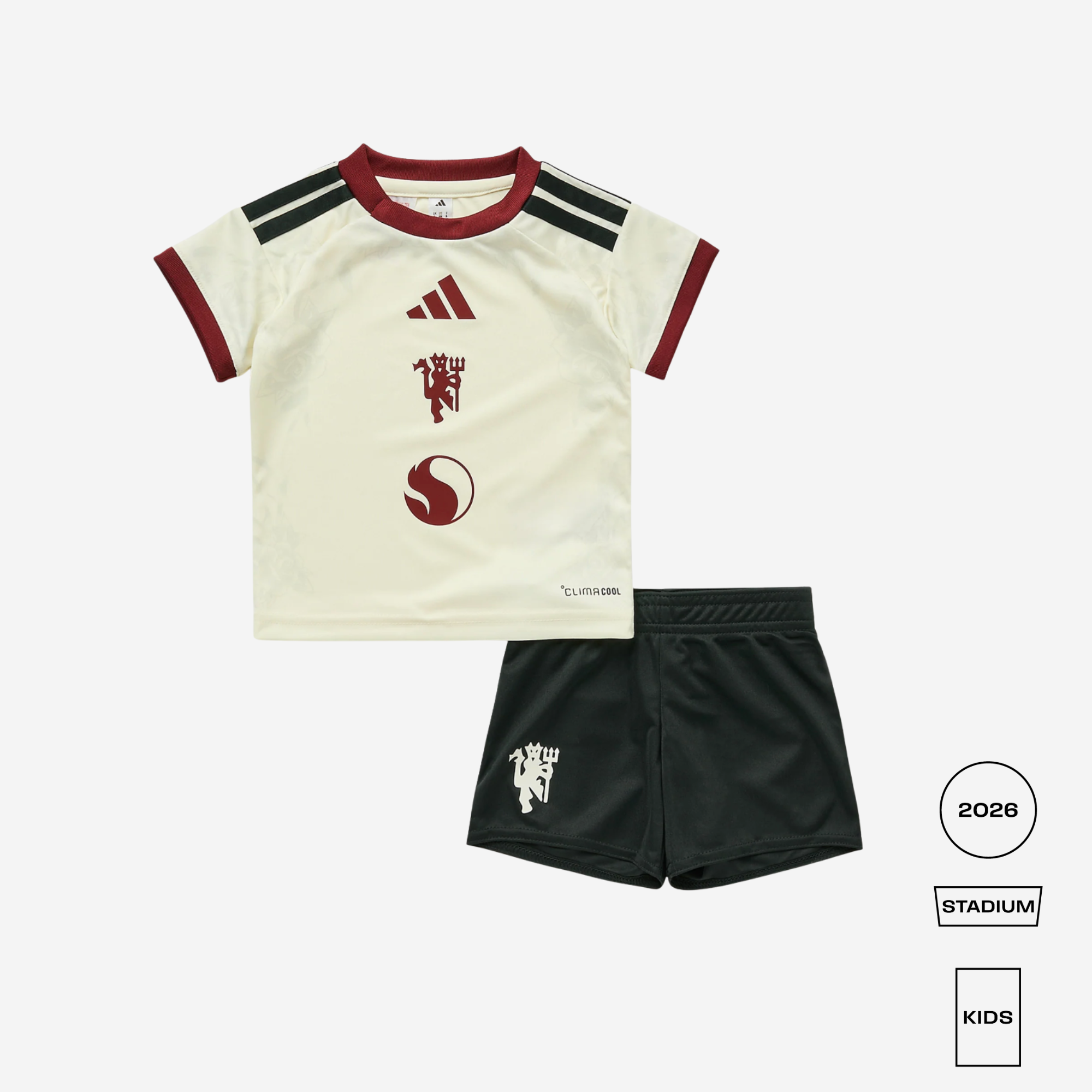 Manchester United 2026/27 Third Baby Kit