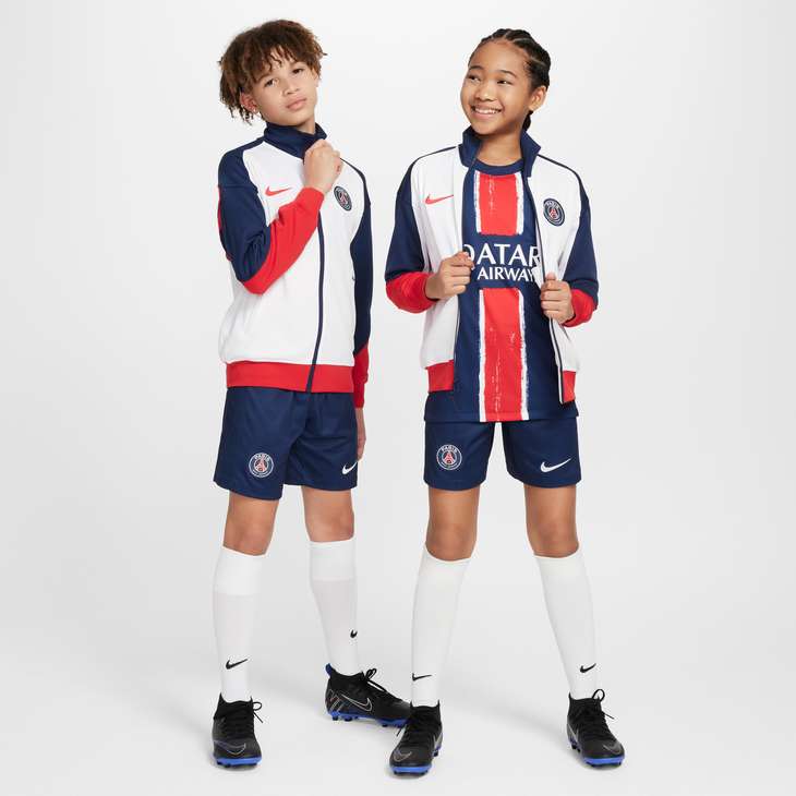 Paris Saint-Germain 2024/25 Nike Stadium Home Big Kids' Shorts