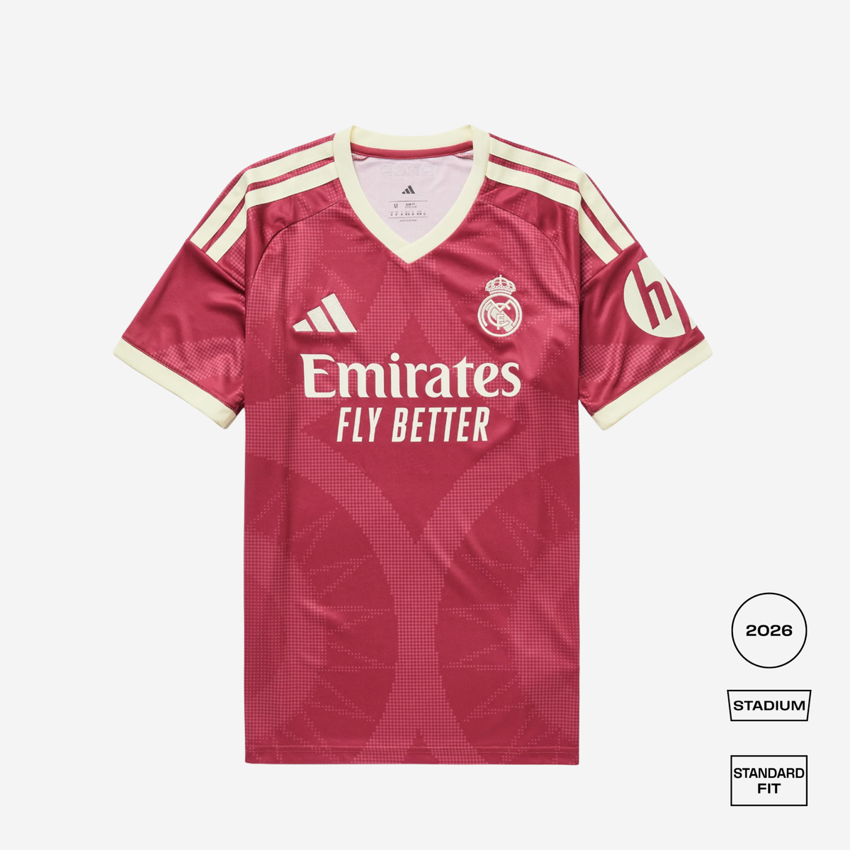 Real Madrid 2026/27 Third Straight Fit Stadium Shirt