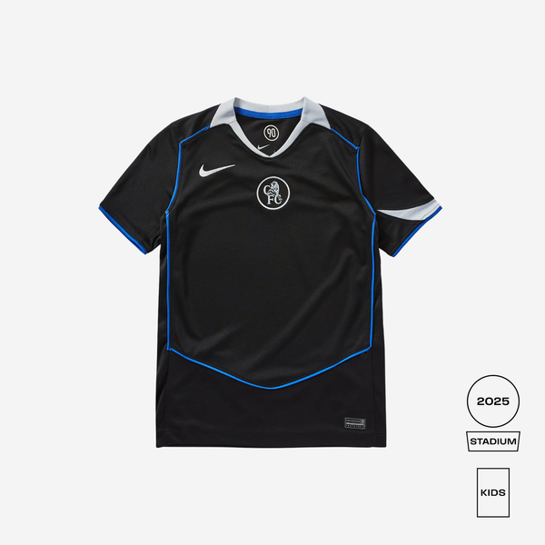 KIDS Chelsea FC 2025/26 Stadium Third Total 90 Soccer Replica