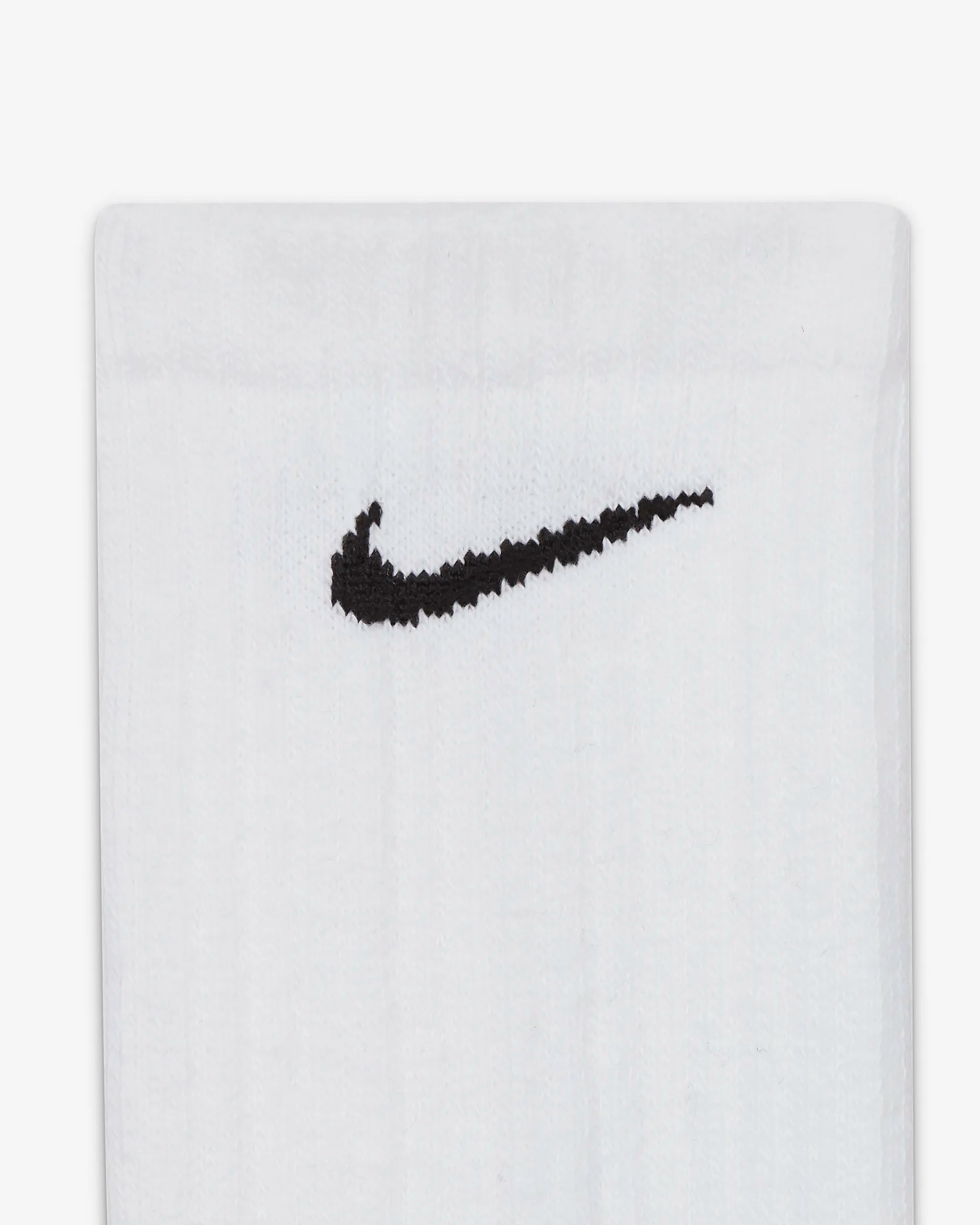 Nike Everyday Cushioned - Training Crew Socks (3 Pairs) - Black, White ...