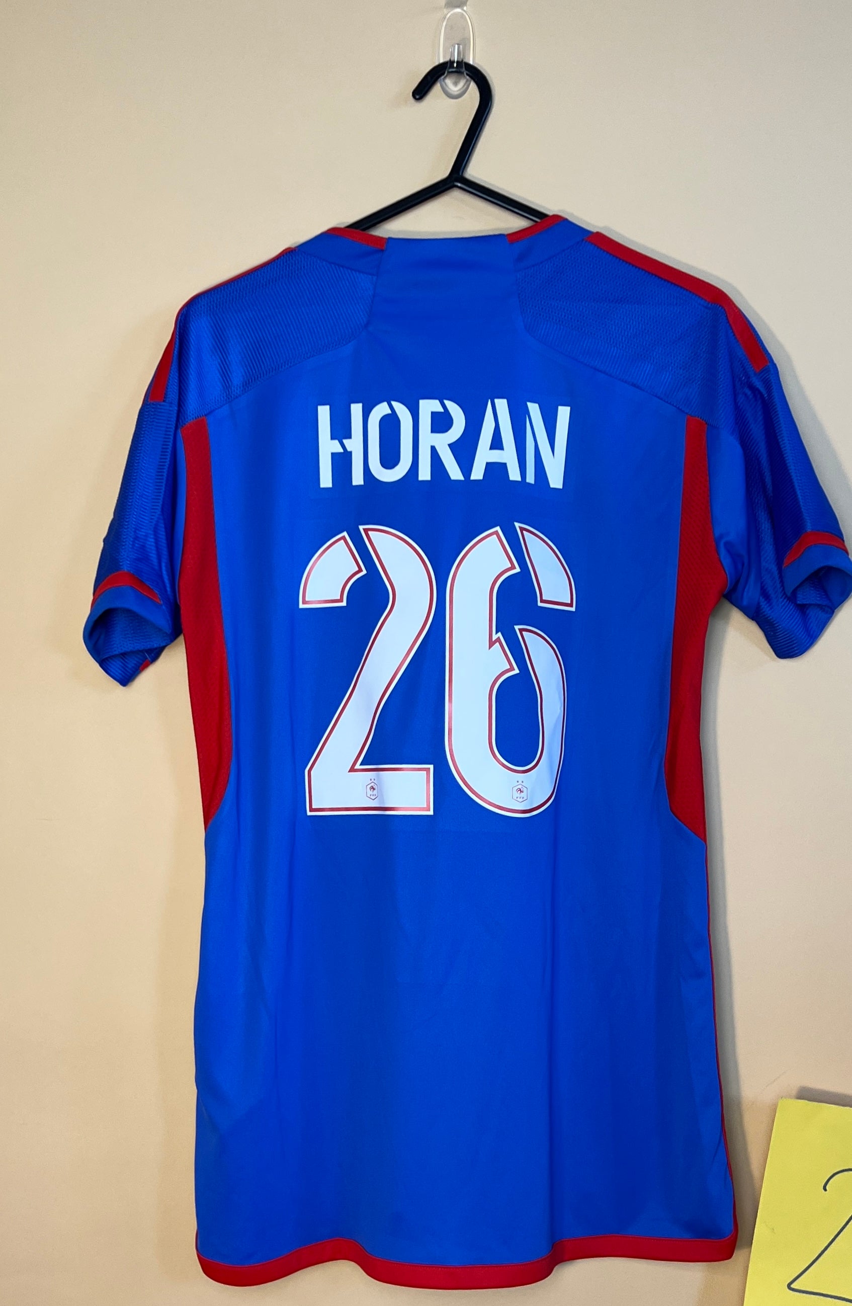 Olympique Lyon Away 23/24 Curved Small Shirt - Horan 26