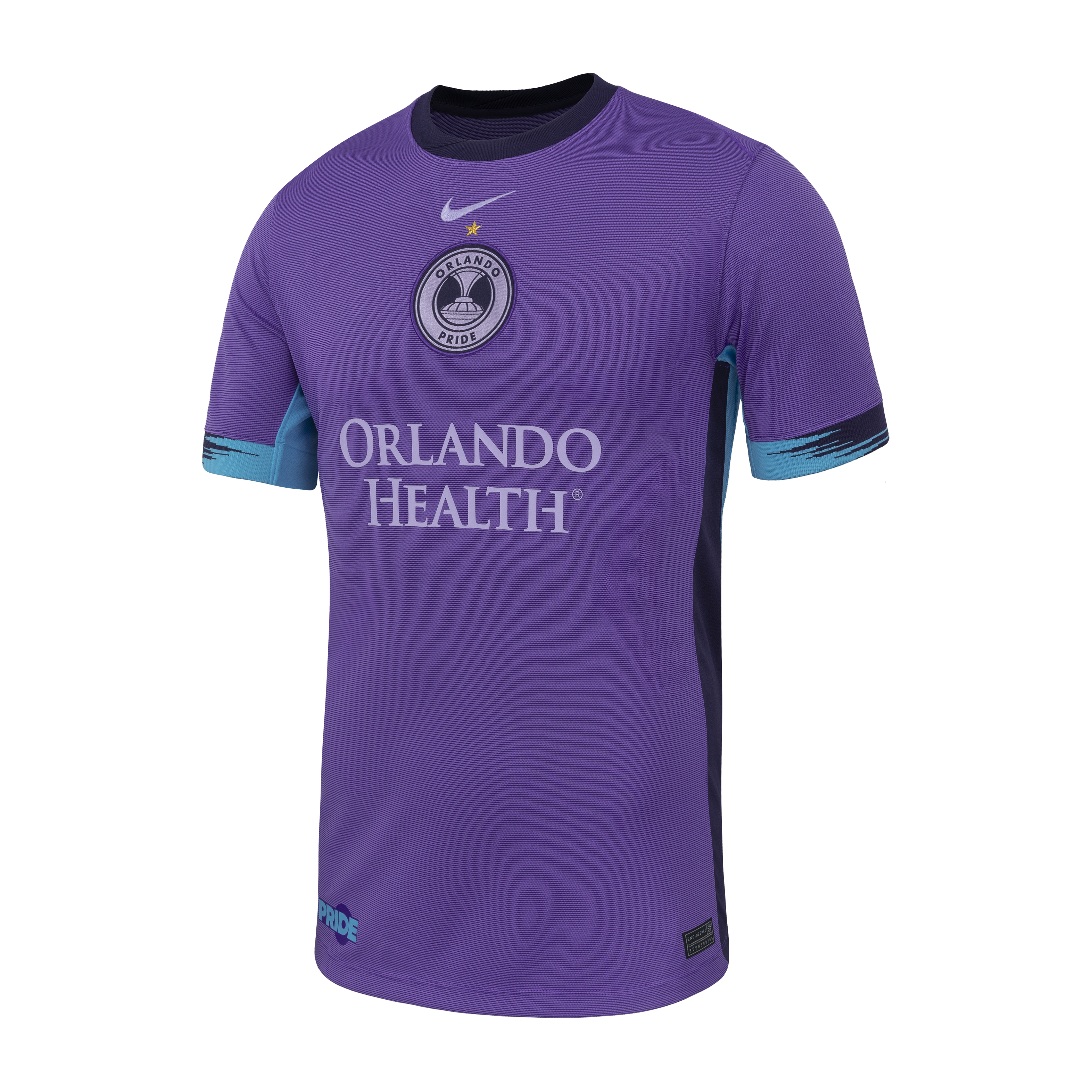 Orlando Pride Away 2025 Straight Fit Nike Stadium Shirt