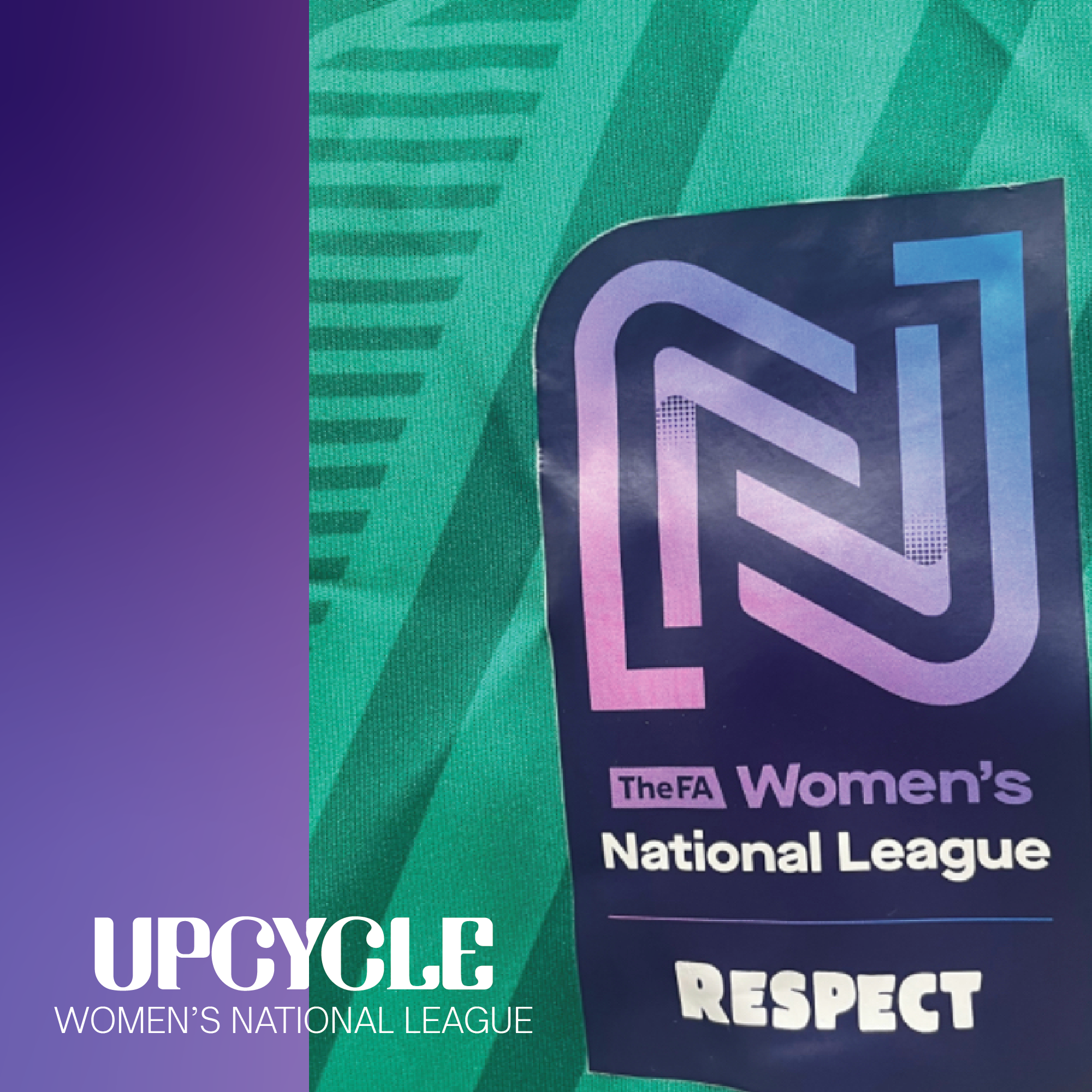 Upcycle je FA Women's National League-shirt