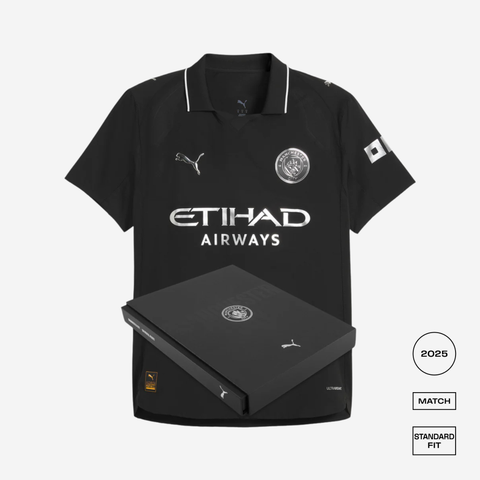 Manchester City 2025/26 Away Straight Fit Match Shirt In Gift Box