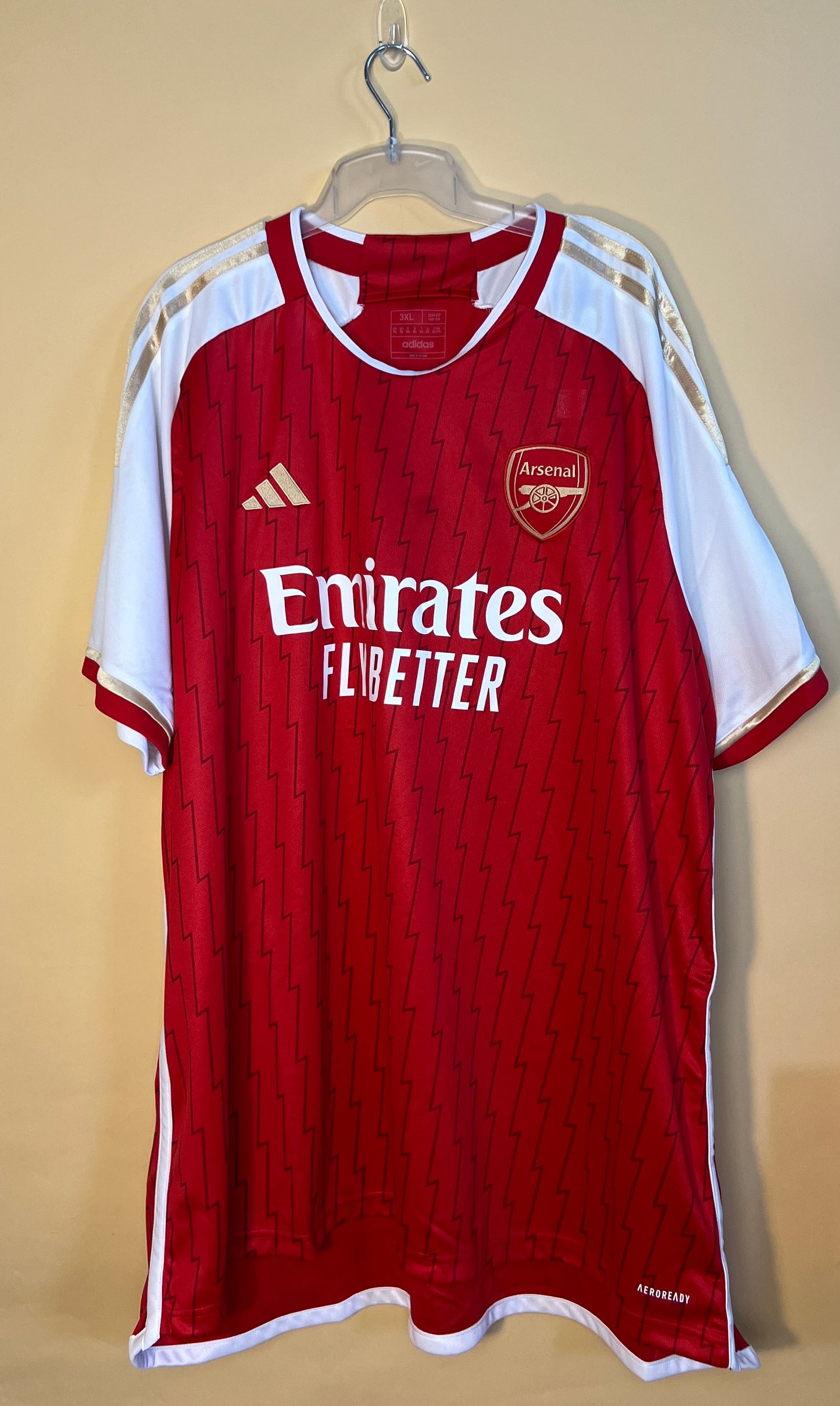 Arsenal Home 23/24 Mens 3XL Shirt - Wubben-Moy 3