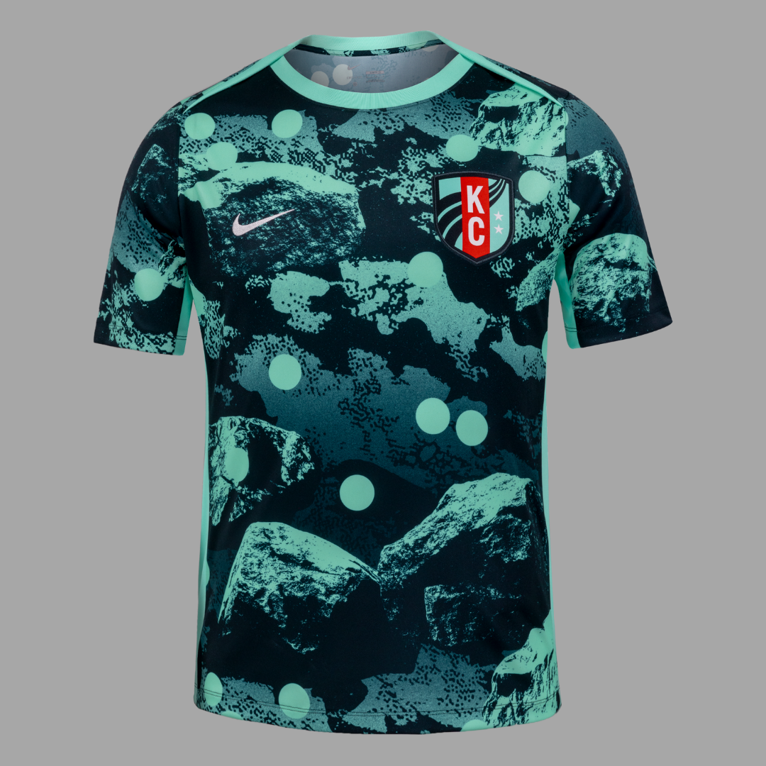 Kansas City Current 2026 Pre Match Straight Fit Shirt