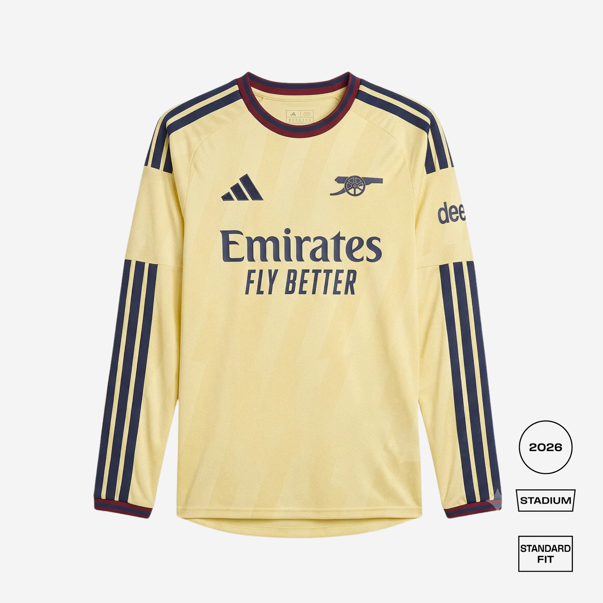 Arsenal 2026/27 Third Long-sleeve Shirt - adidas