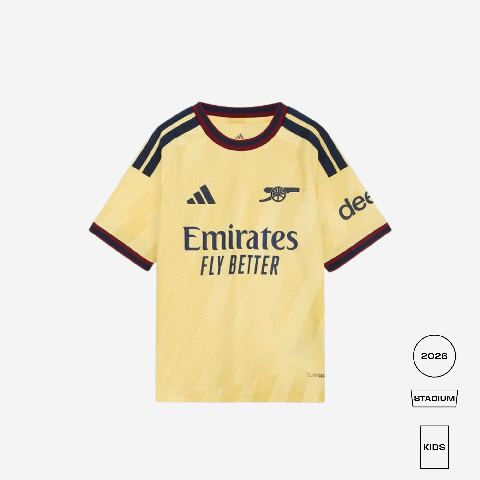 KIDS Arsenal 2026/27 Third Shirt - adidas