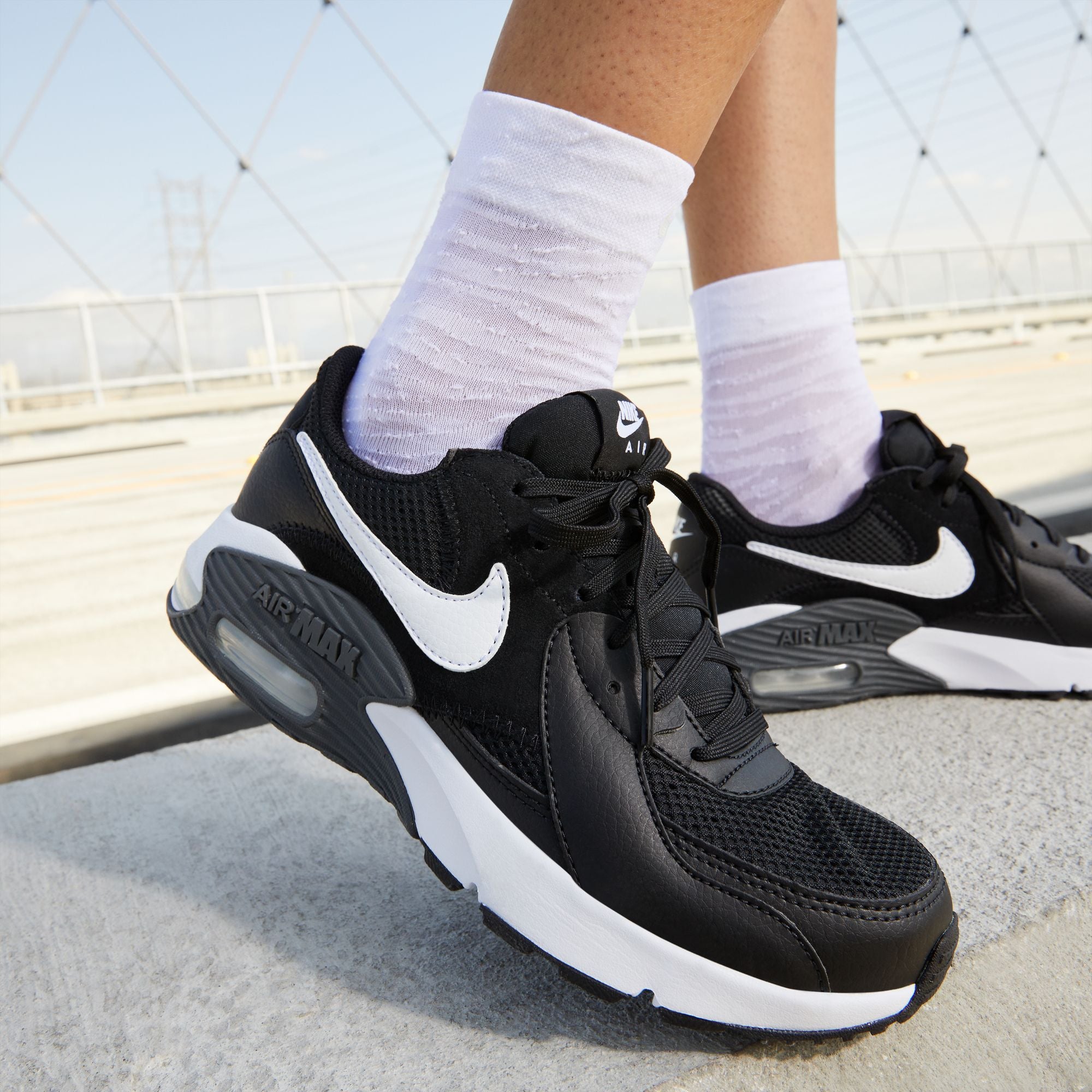 Black air max for girls best sale