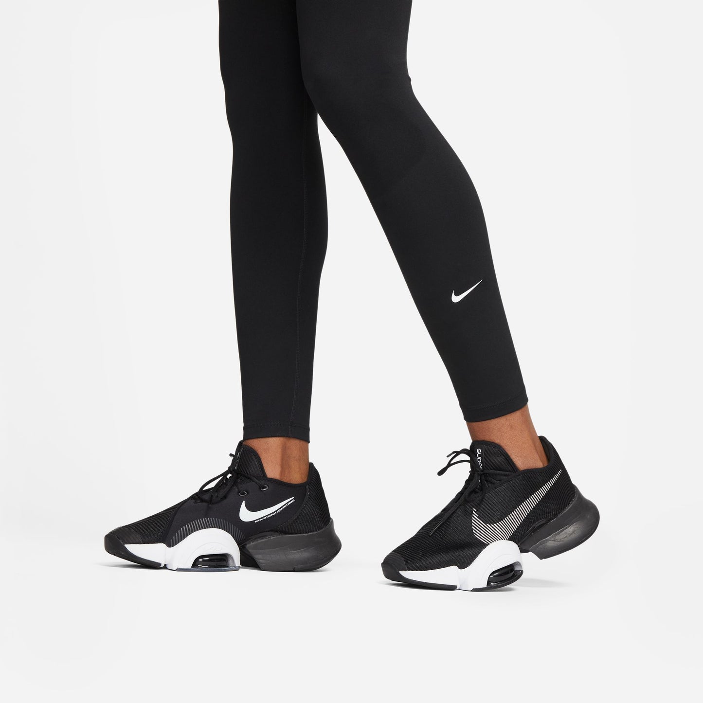 Nike One - Leggings de talle alto para mujer - Negro