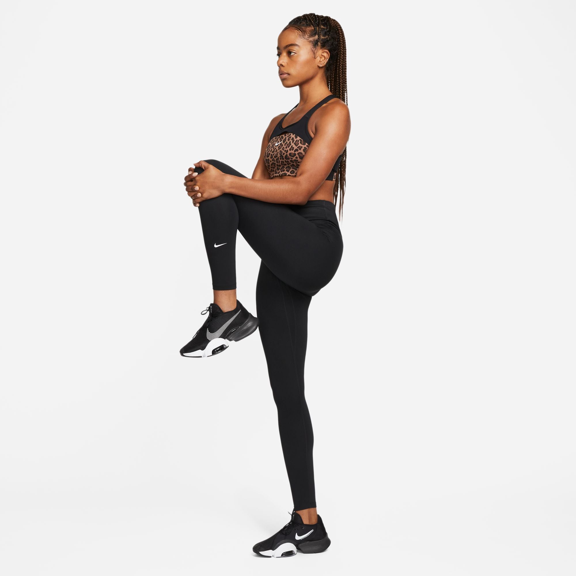 Nike One - Women's High-Rise Leggings - Black