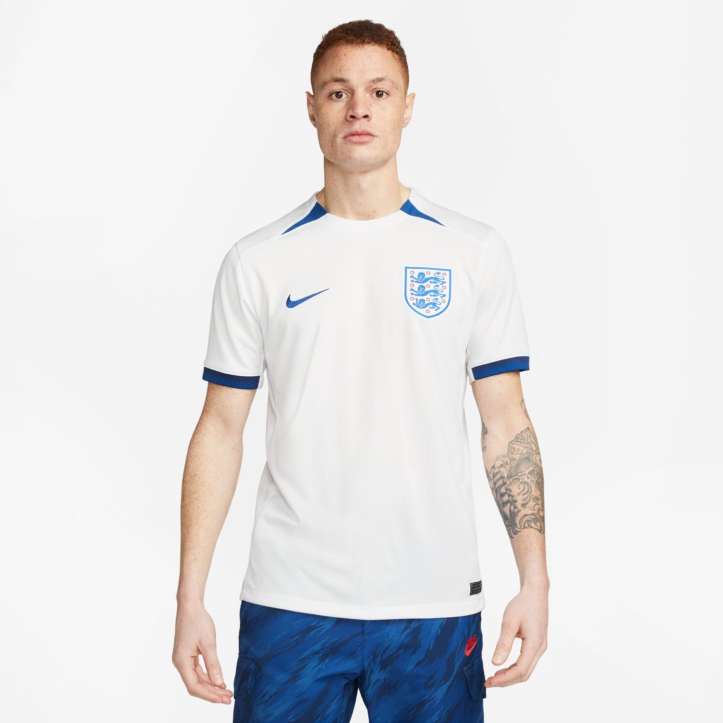 Camiseta Nike Stadium de corte recto de local de las Lionesses de Inglaterra 2023