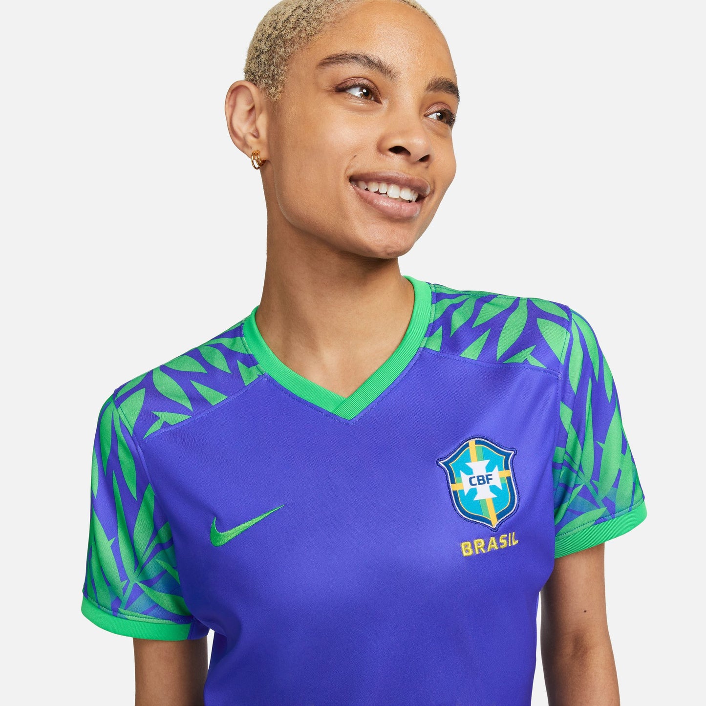 Brazil Away Nike Stadium Curved Fit Jersey 2023