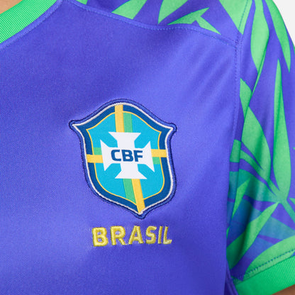 Camiseta Nike Stadium de corte curvo de la segunda equipación de Brasil 2023