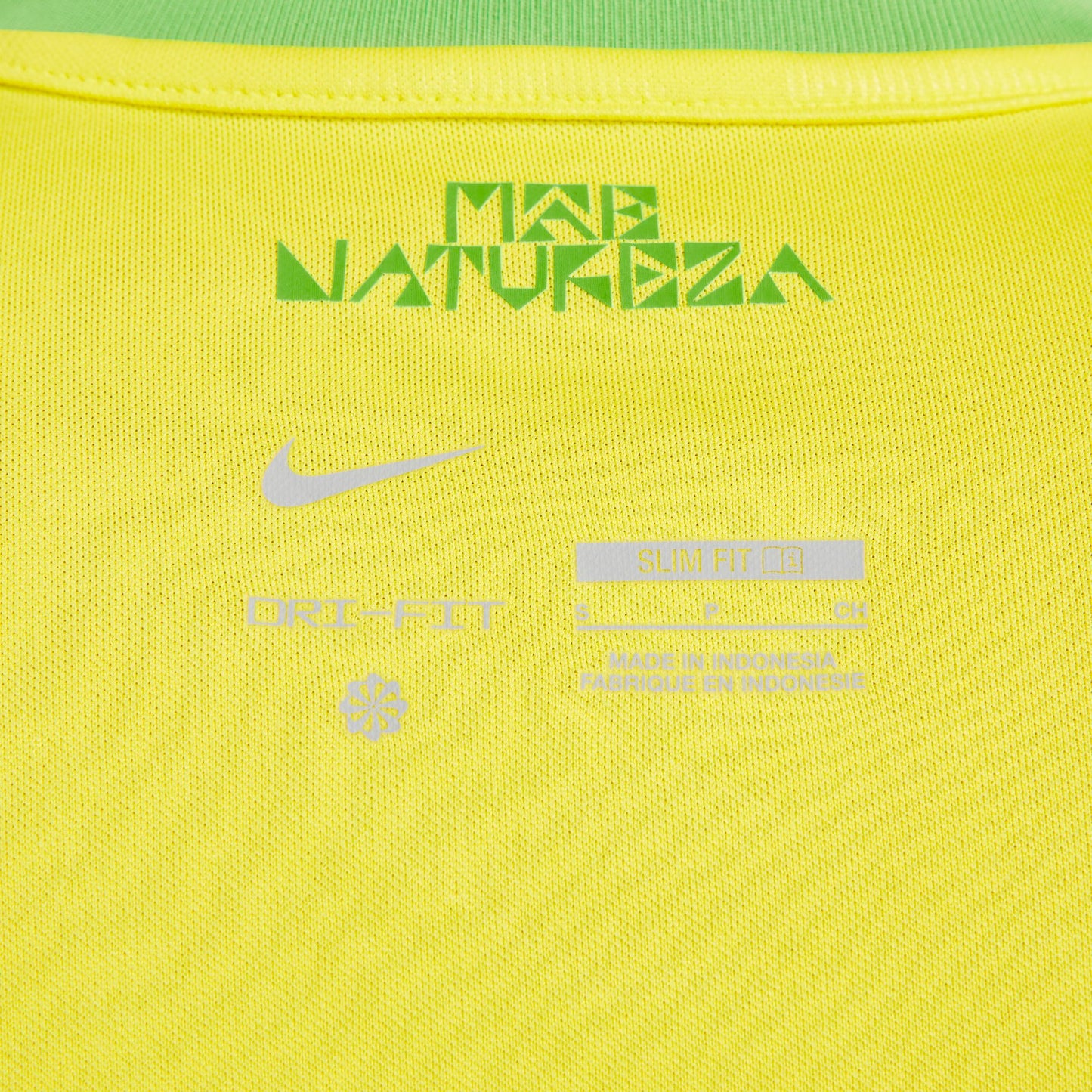 Brazil Home Nike Stadium Curved Fit Jersey 2023